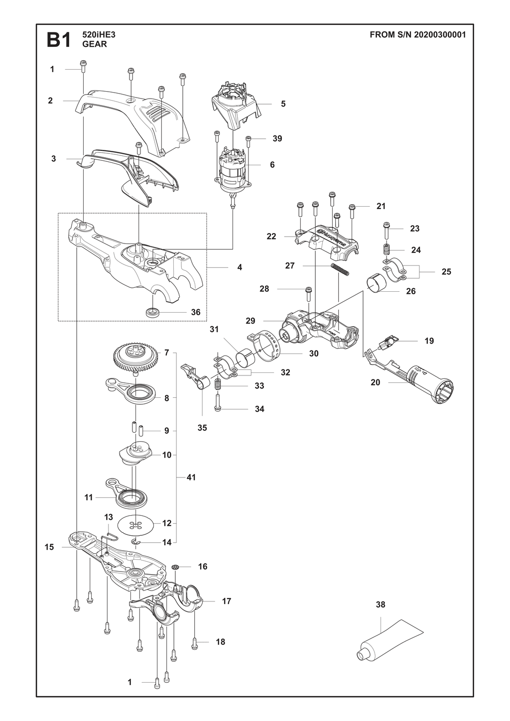 GEAR HOUSING