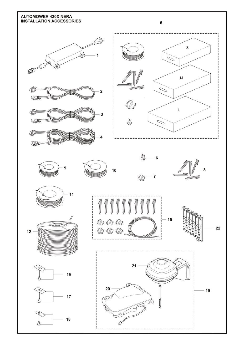 INSTALLATION ACCESSORIES