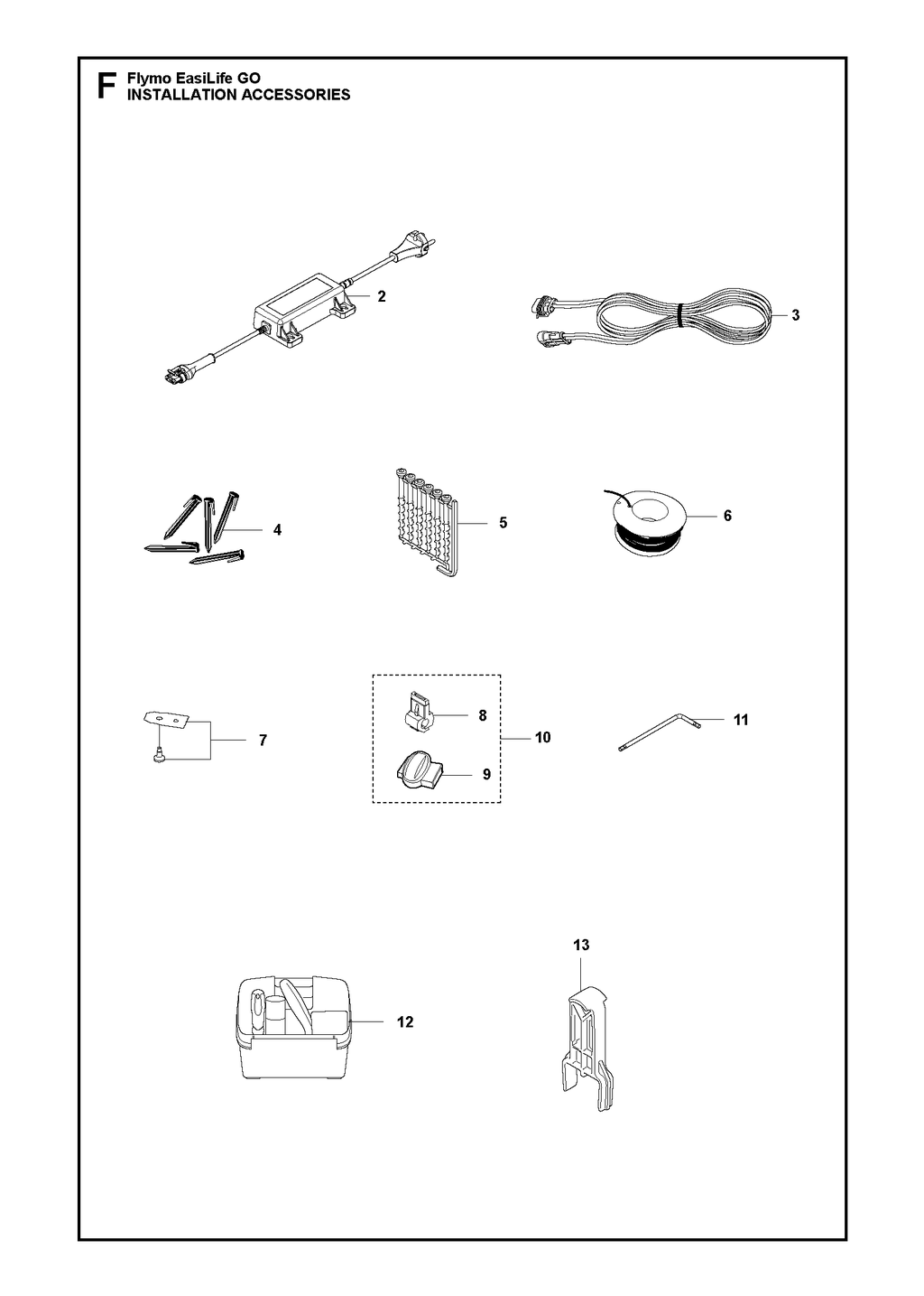 INSTALLATION ACCESSORIES
