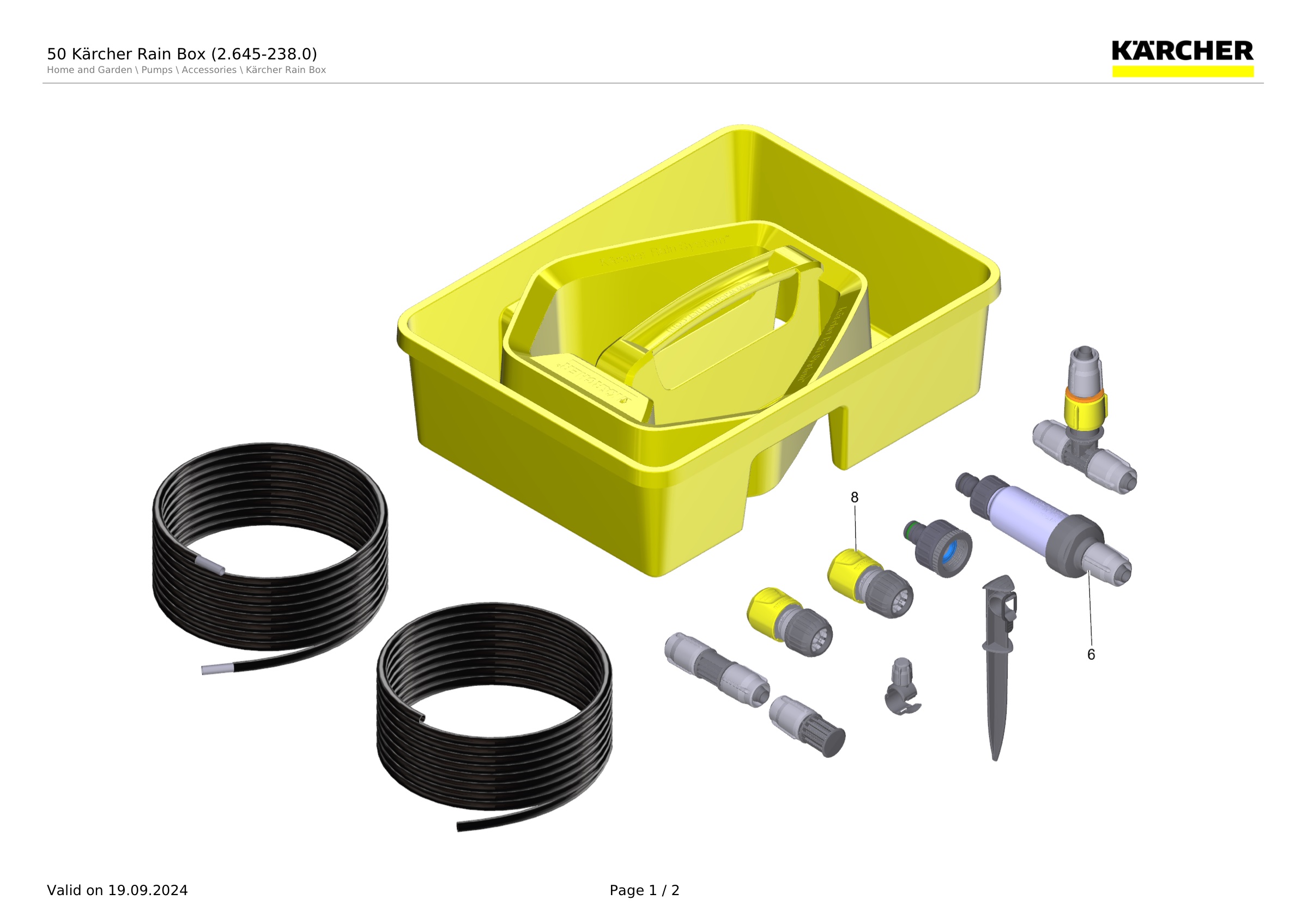 50 Kärcher Rain Box (2.645-238.0)