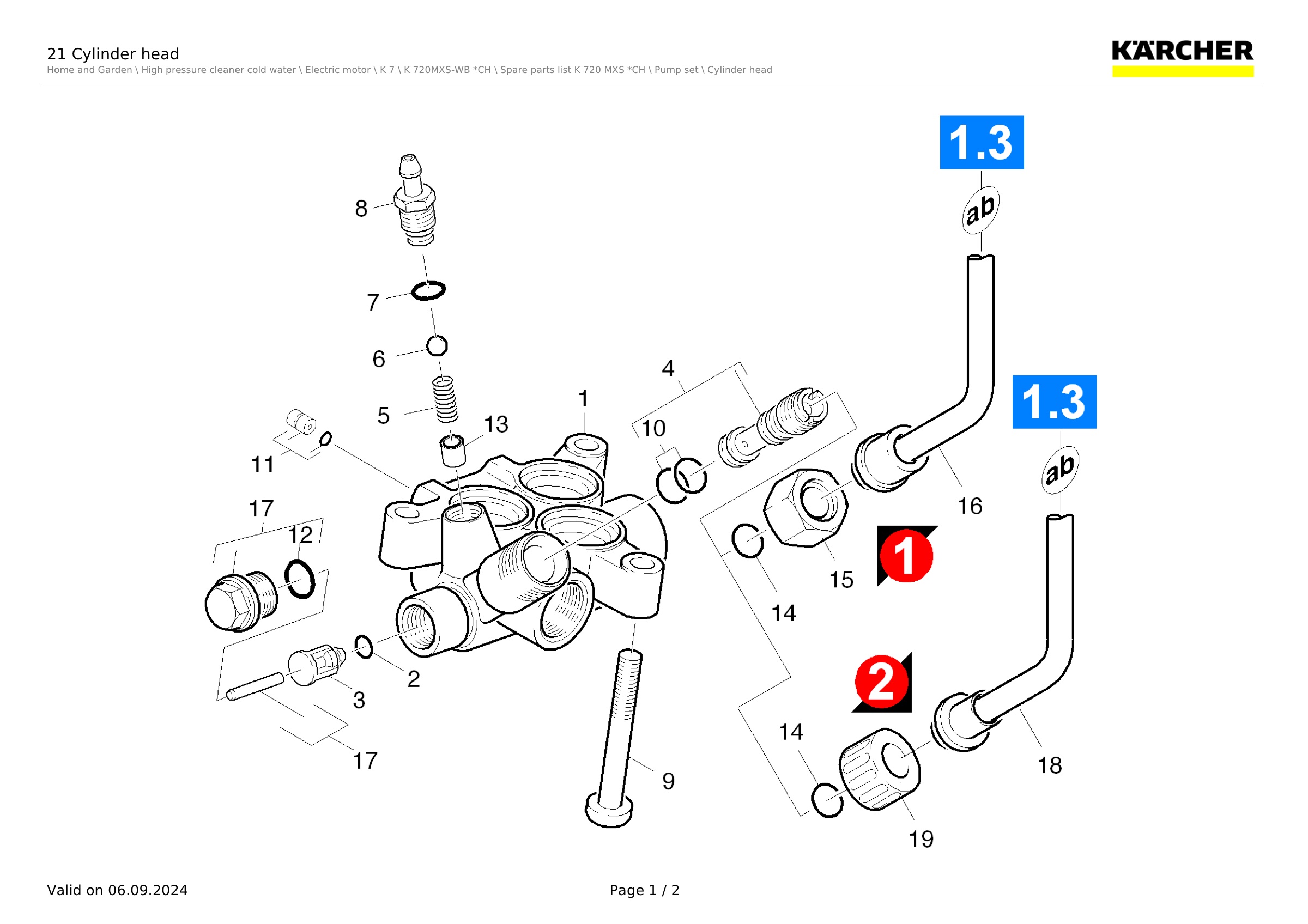 21 Cylinder head