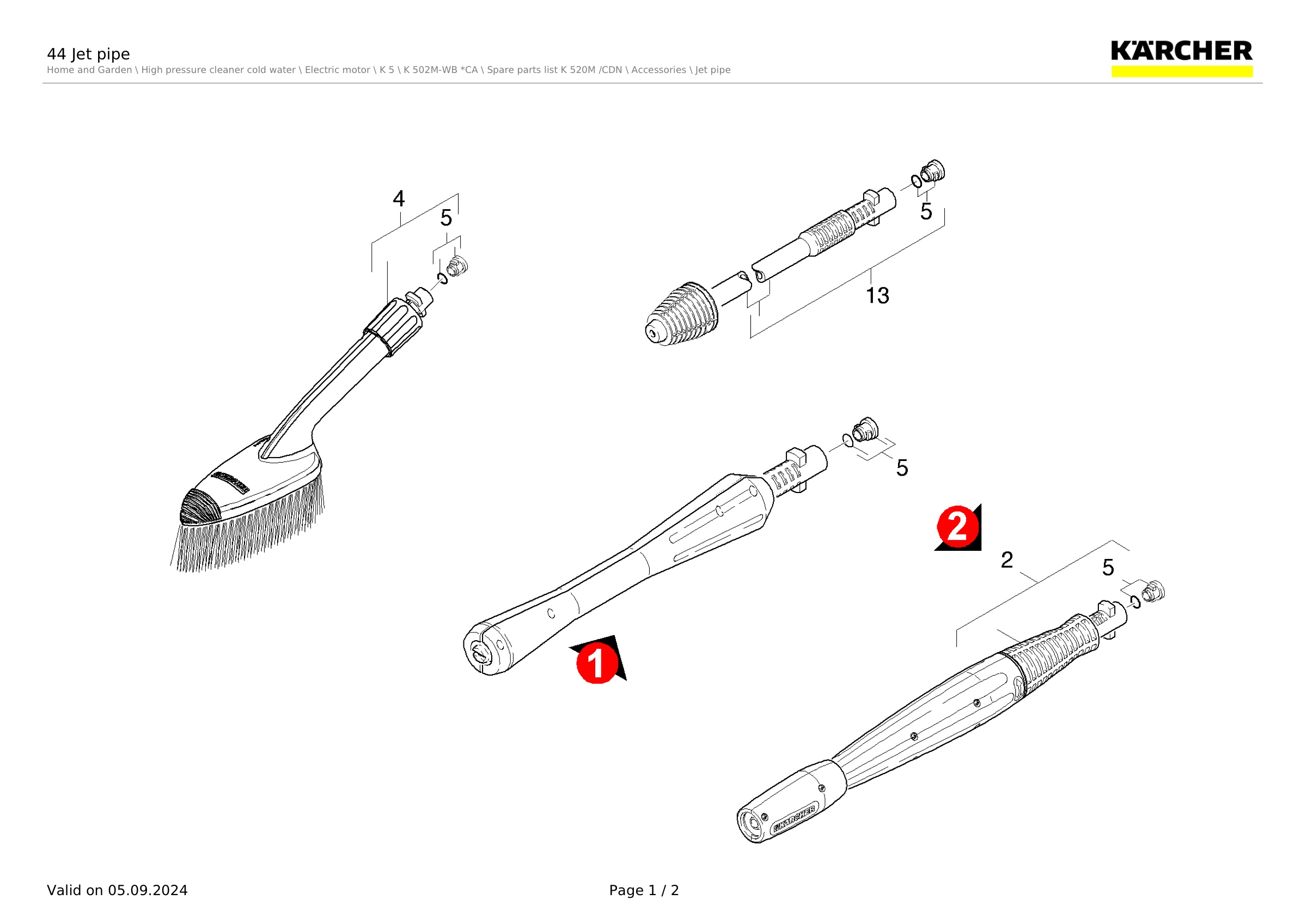 44 Jet pipe