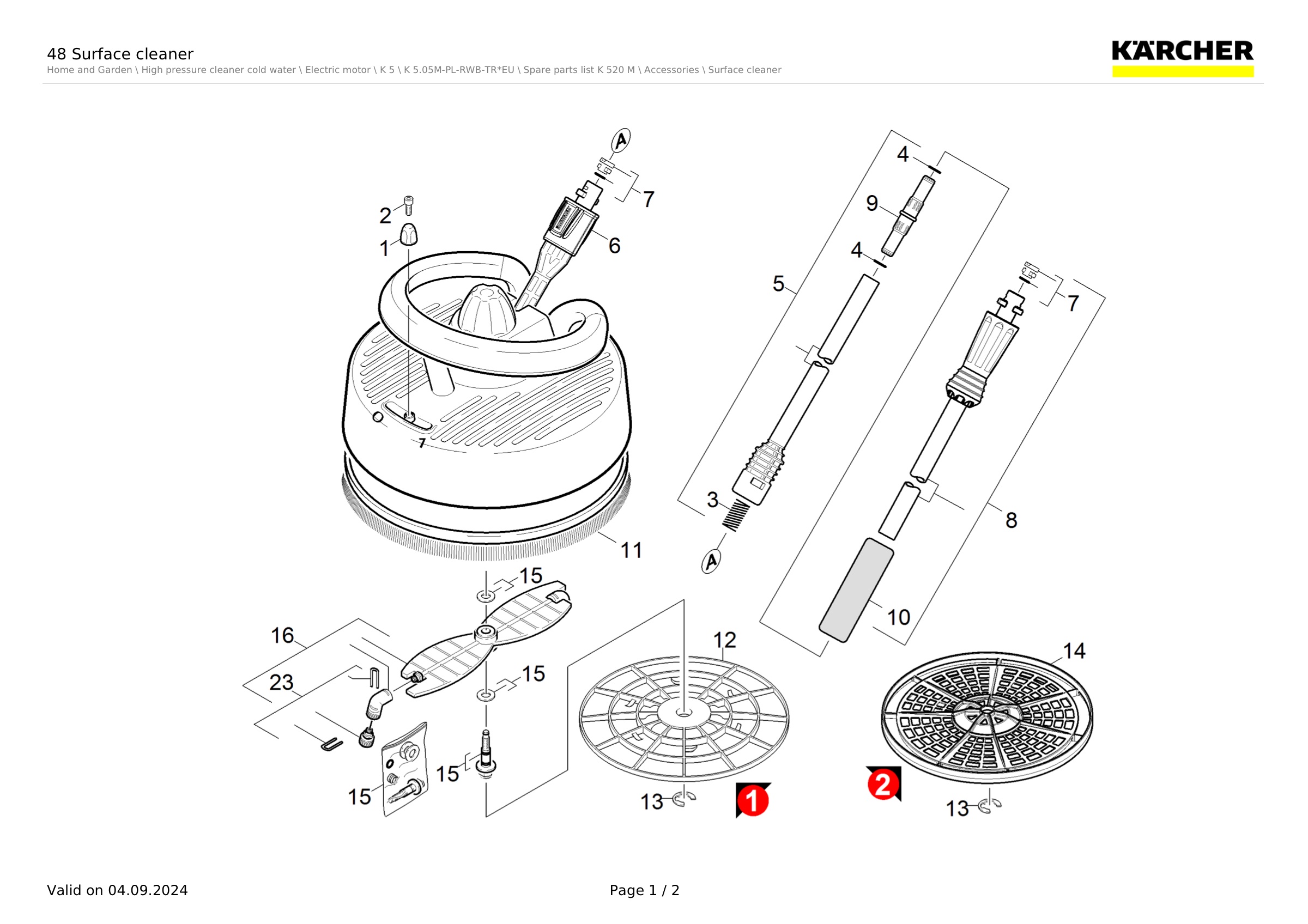 48 Surface cleaner