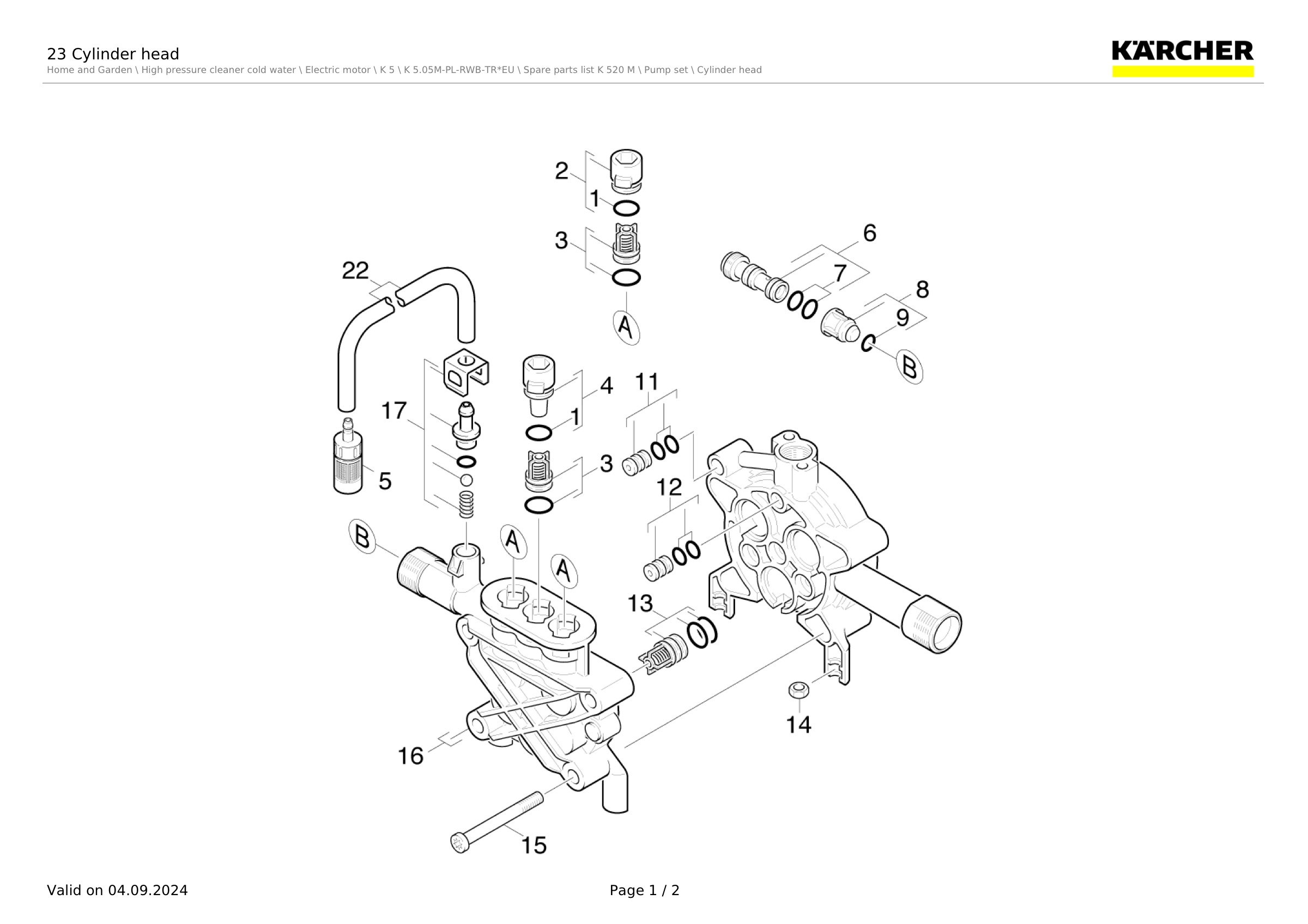 23 Cylinder head