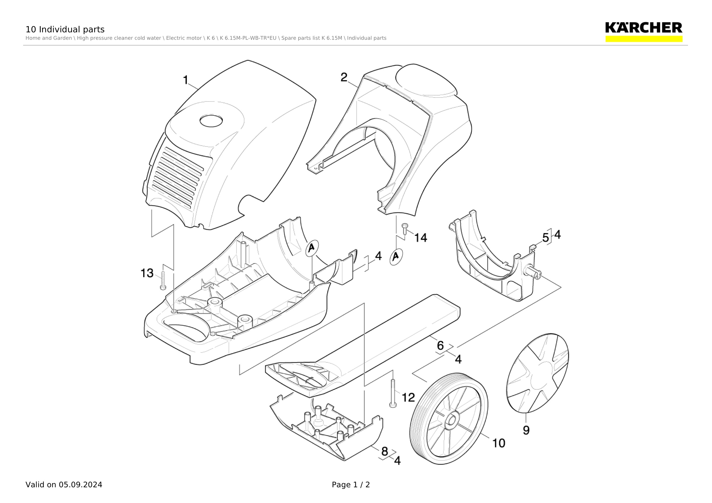 10 Individual parts