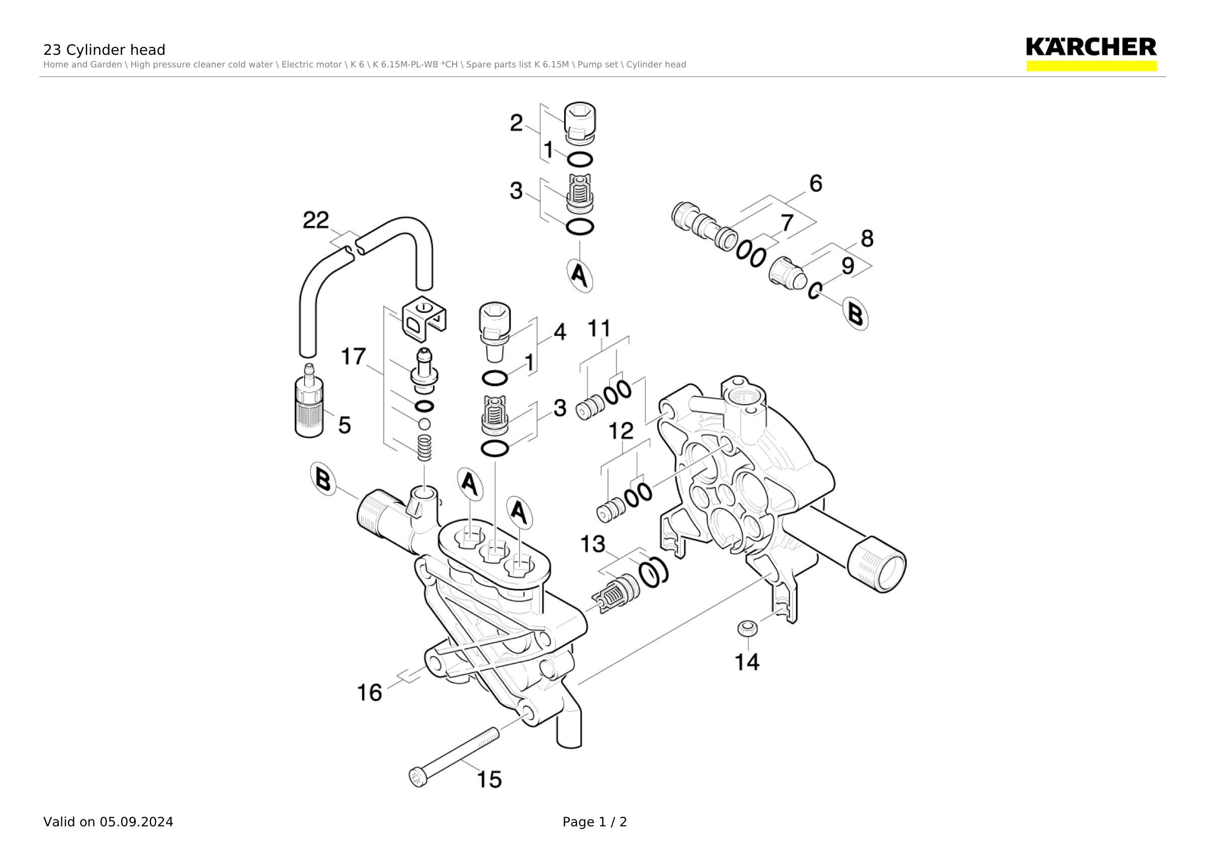 23 Cylinder head