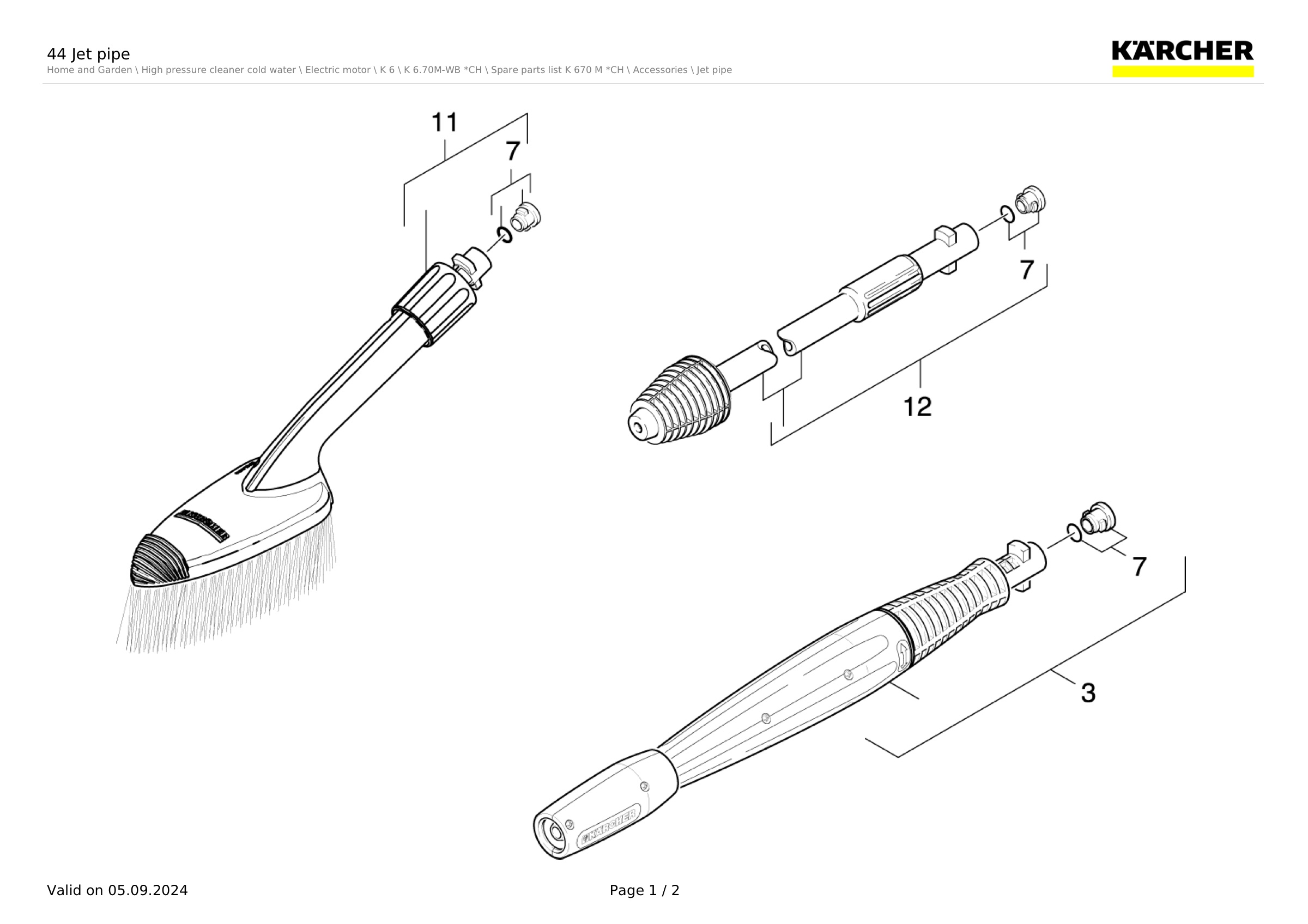 44 Jet pipe