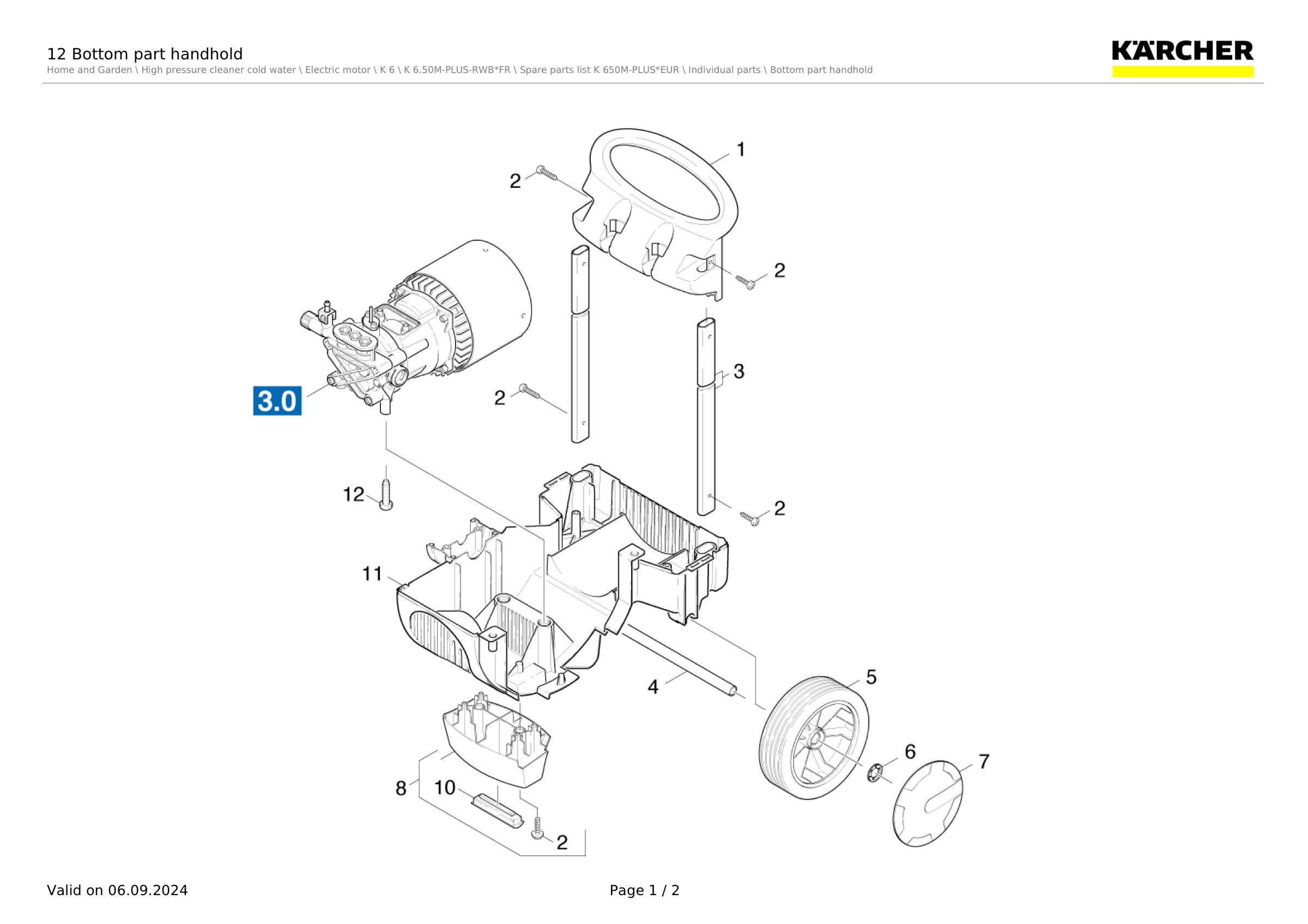 12 Bottom part handhold