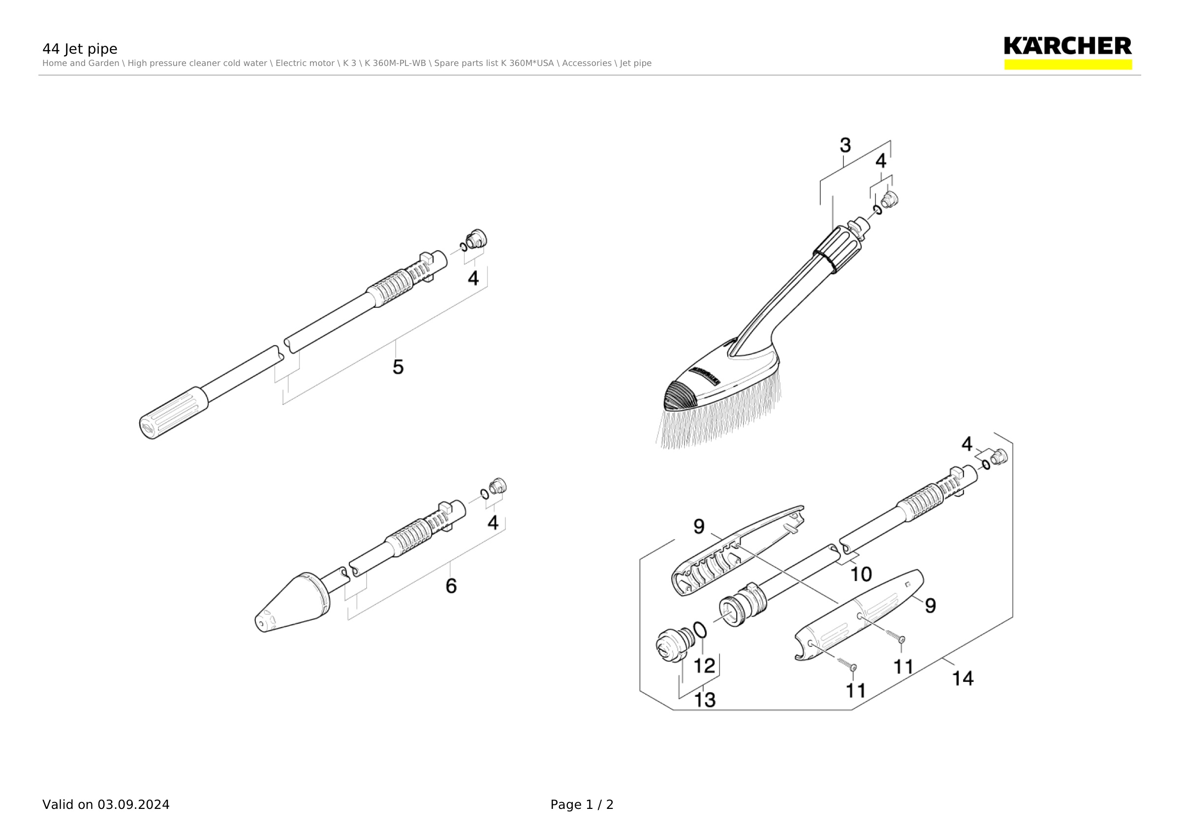 44 Jet pipe