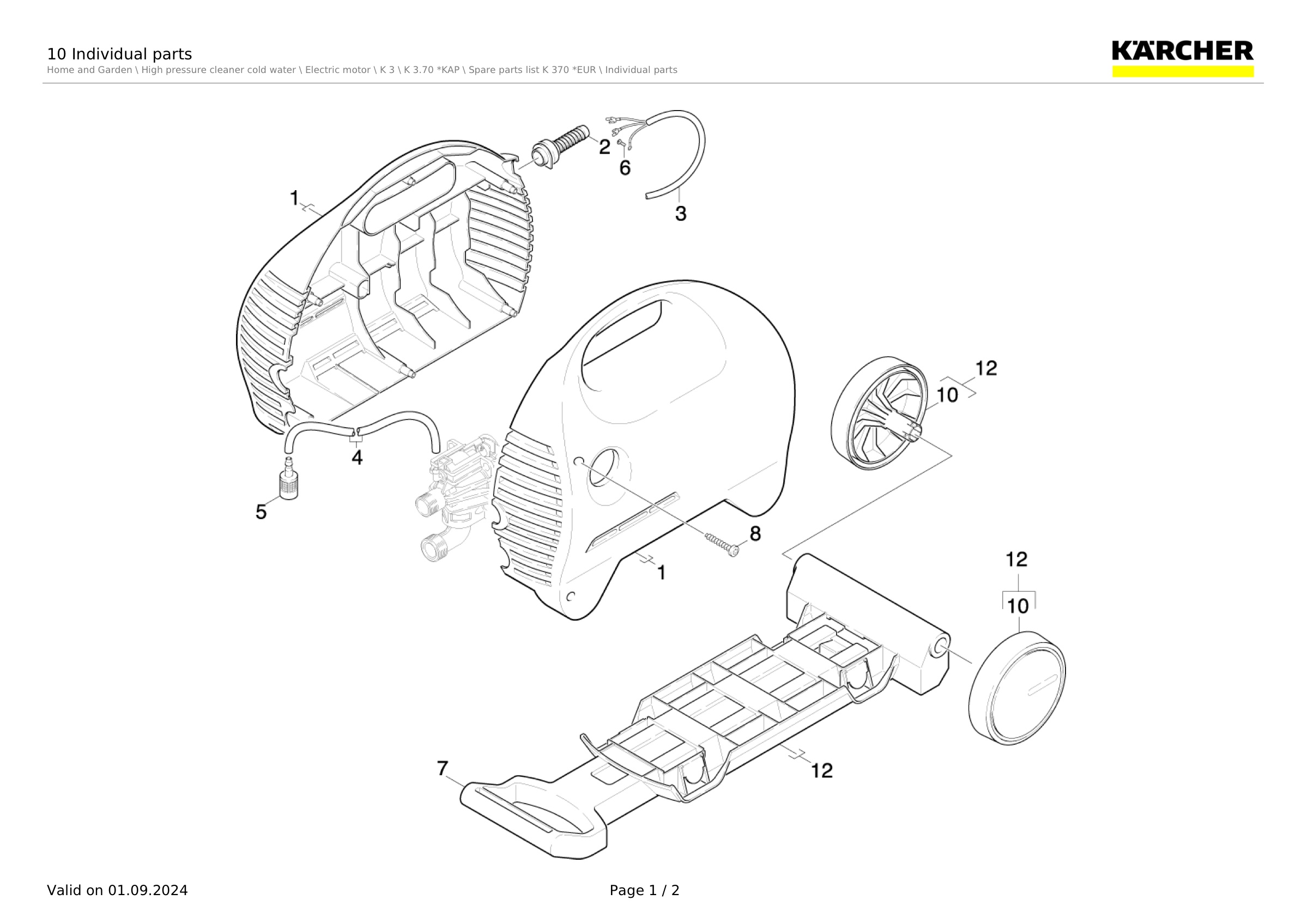 10 Individual parts