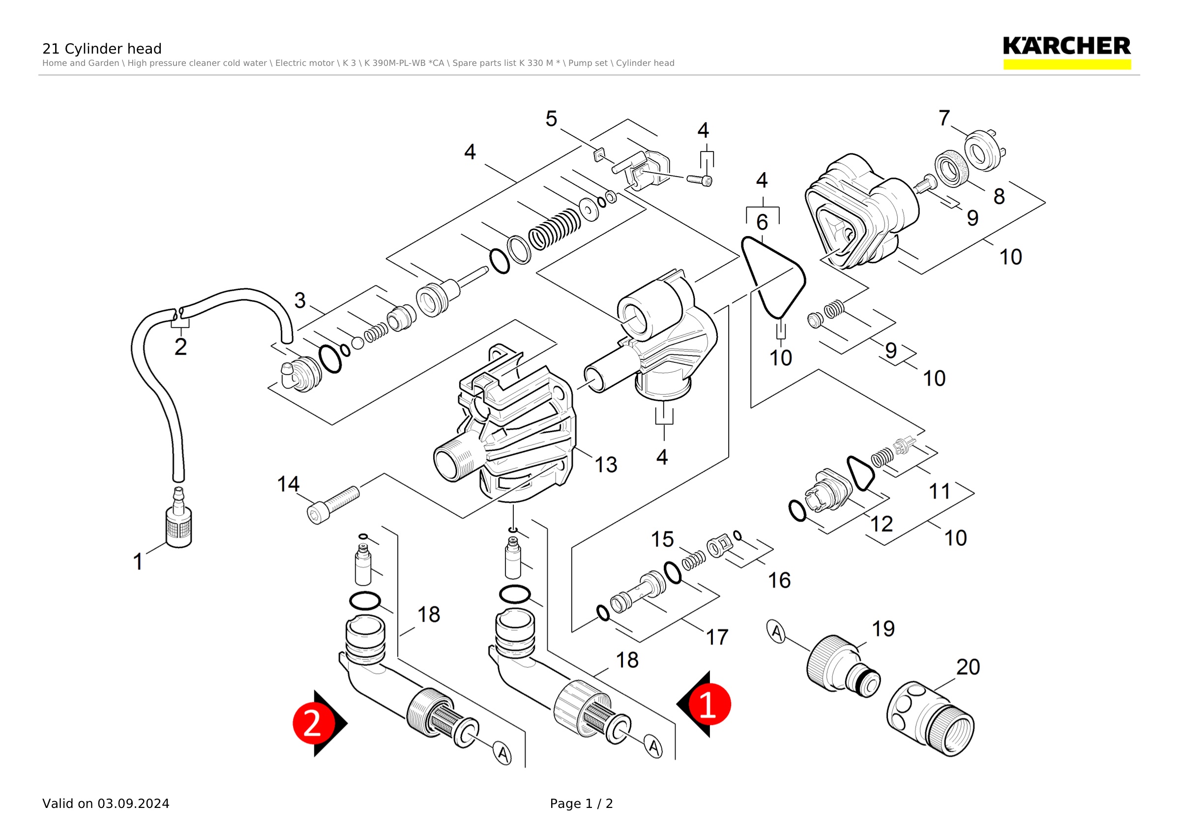21 Cylinder head