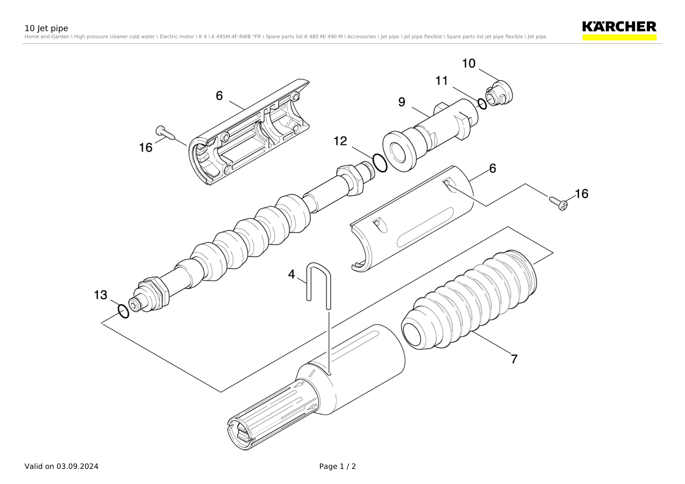 10 Jet pipe