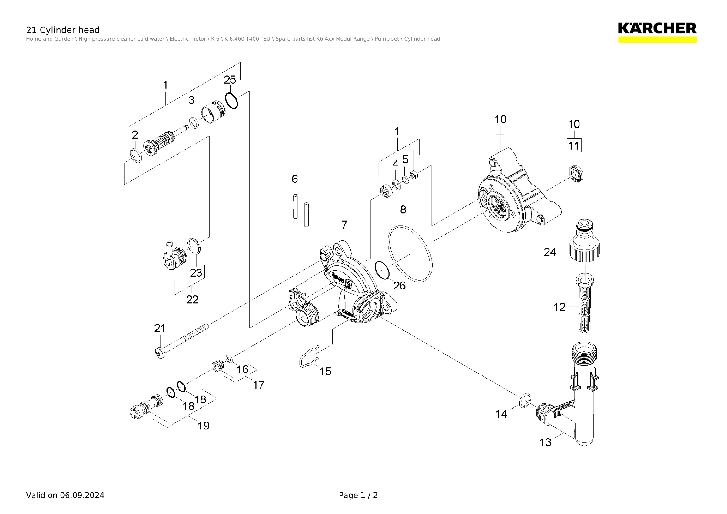 21 Cylinder head