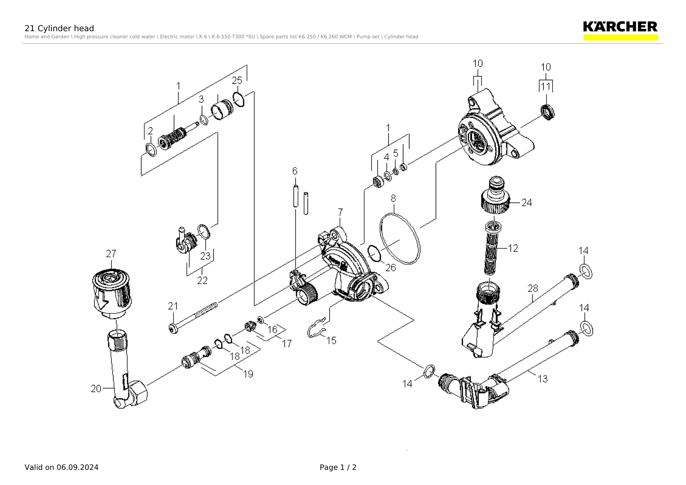 21 Cylinder head