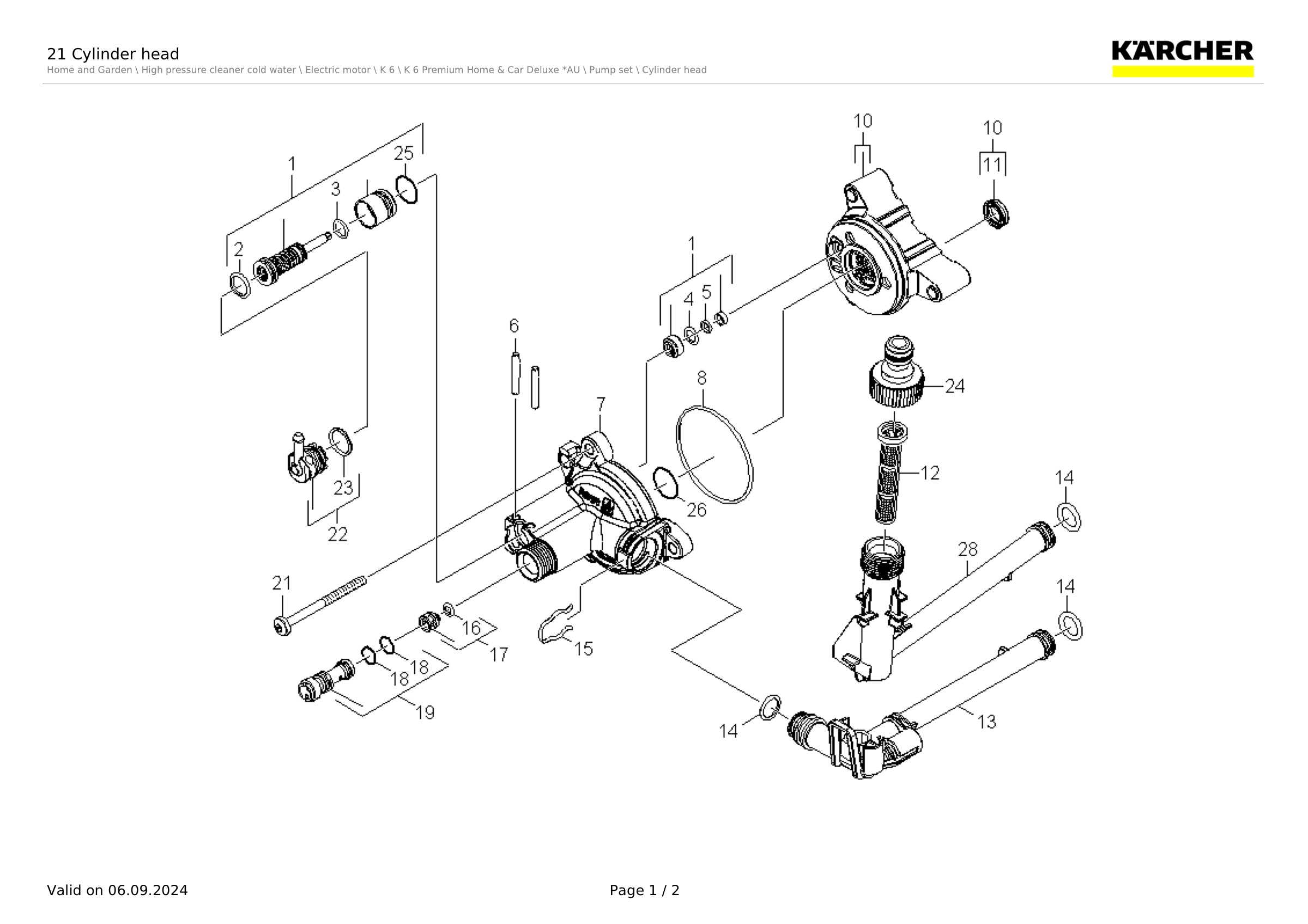 21 Cylinder head