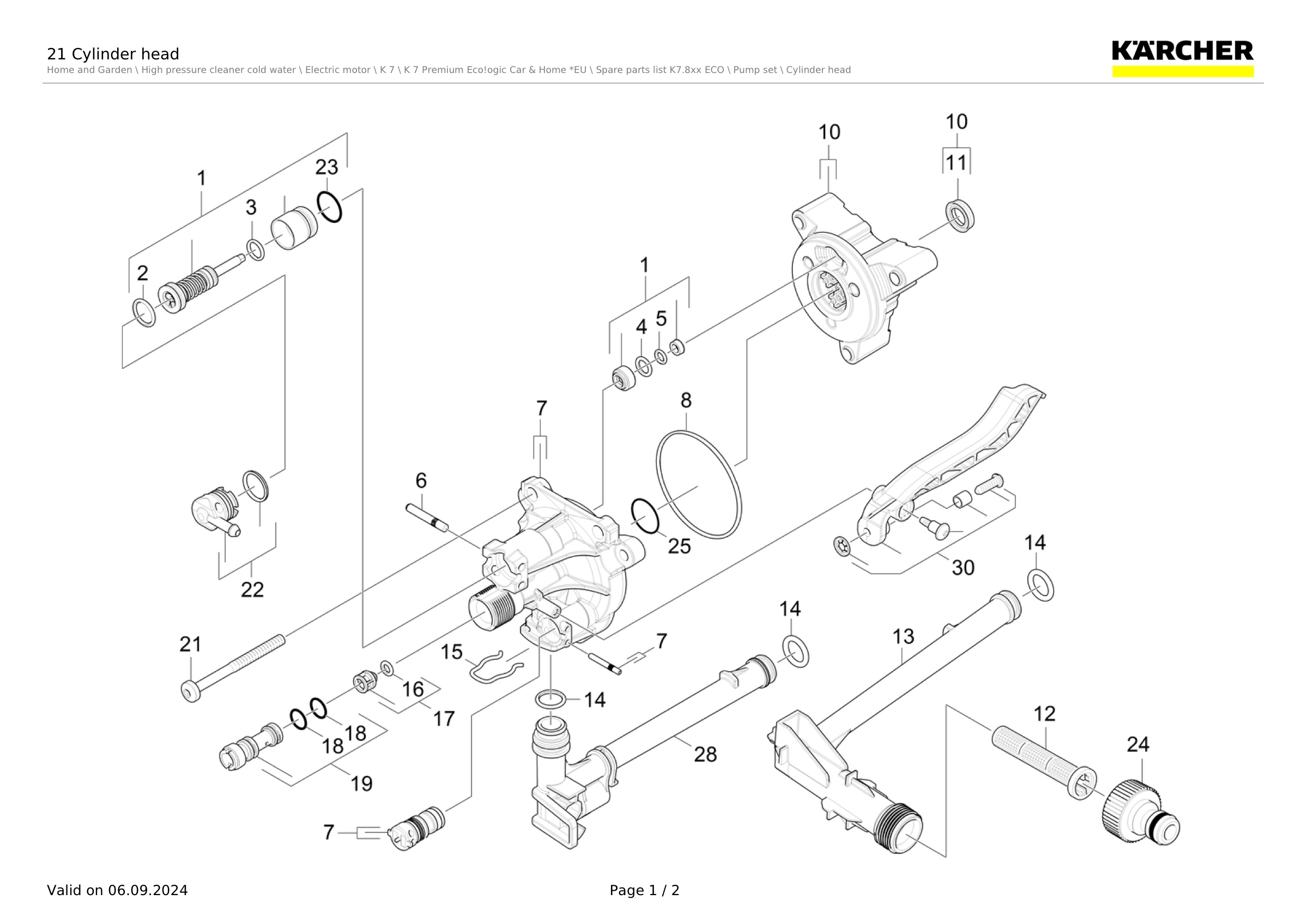 21 Cylinder head