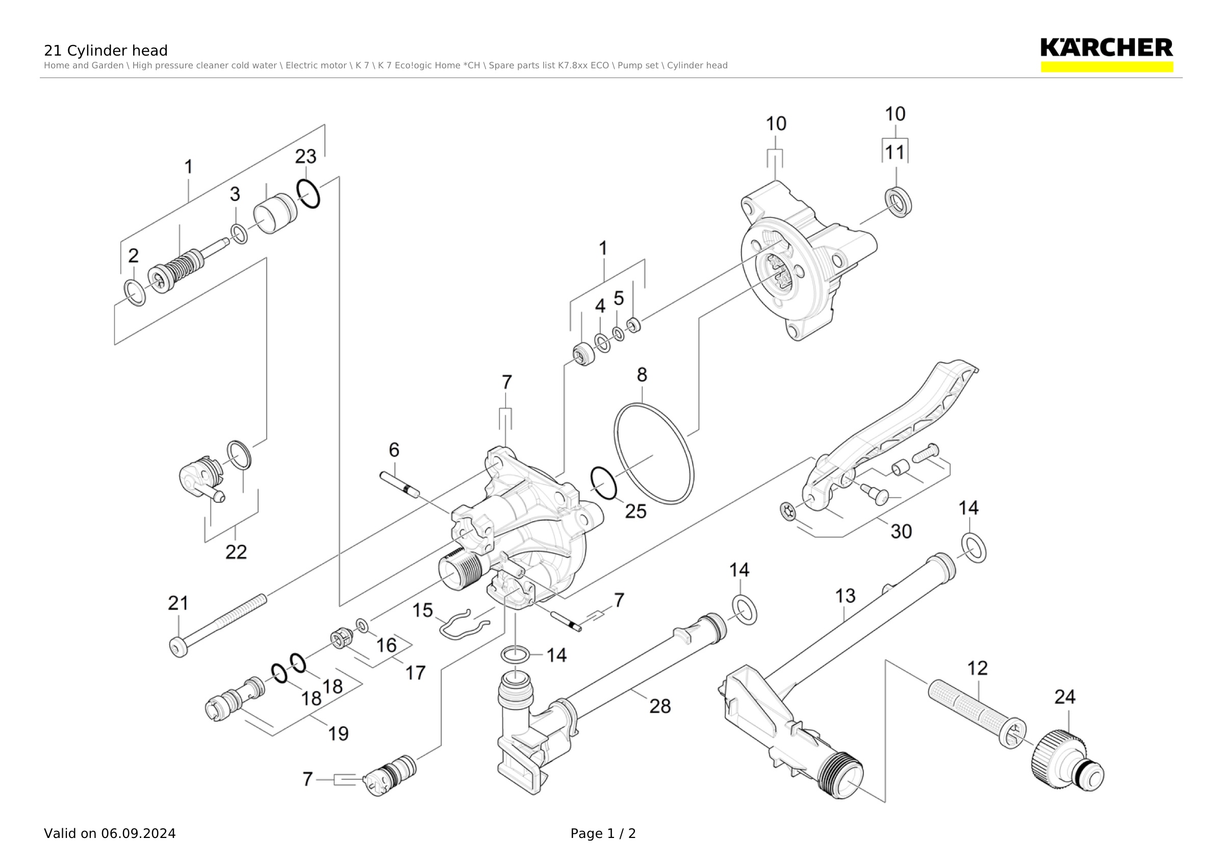 21 Cylinder head