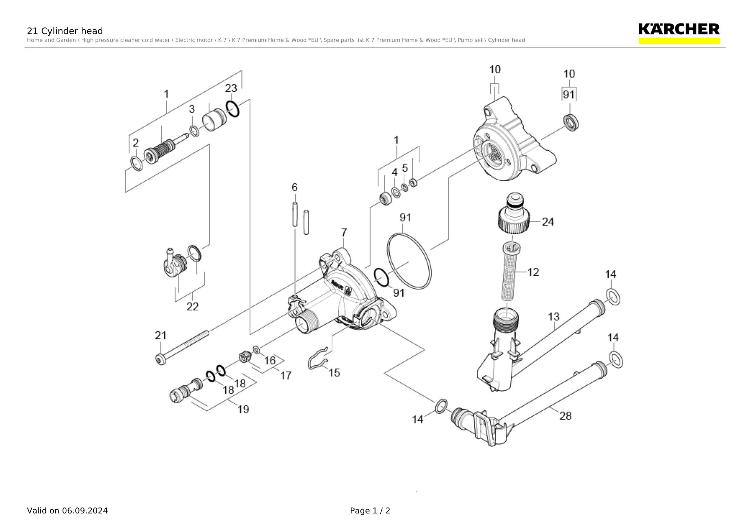 21 Cylinder head