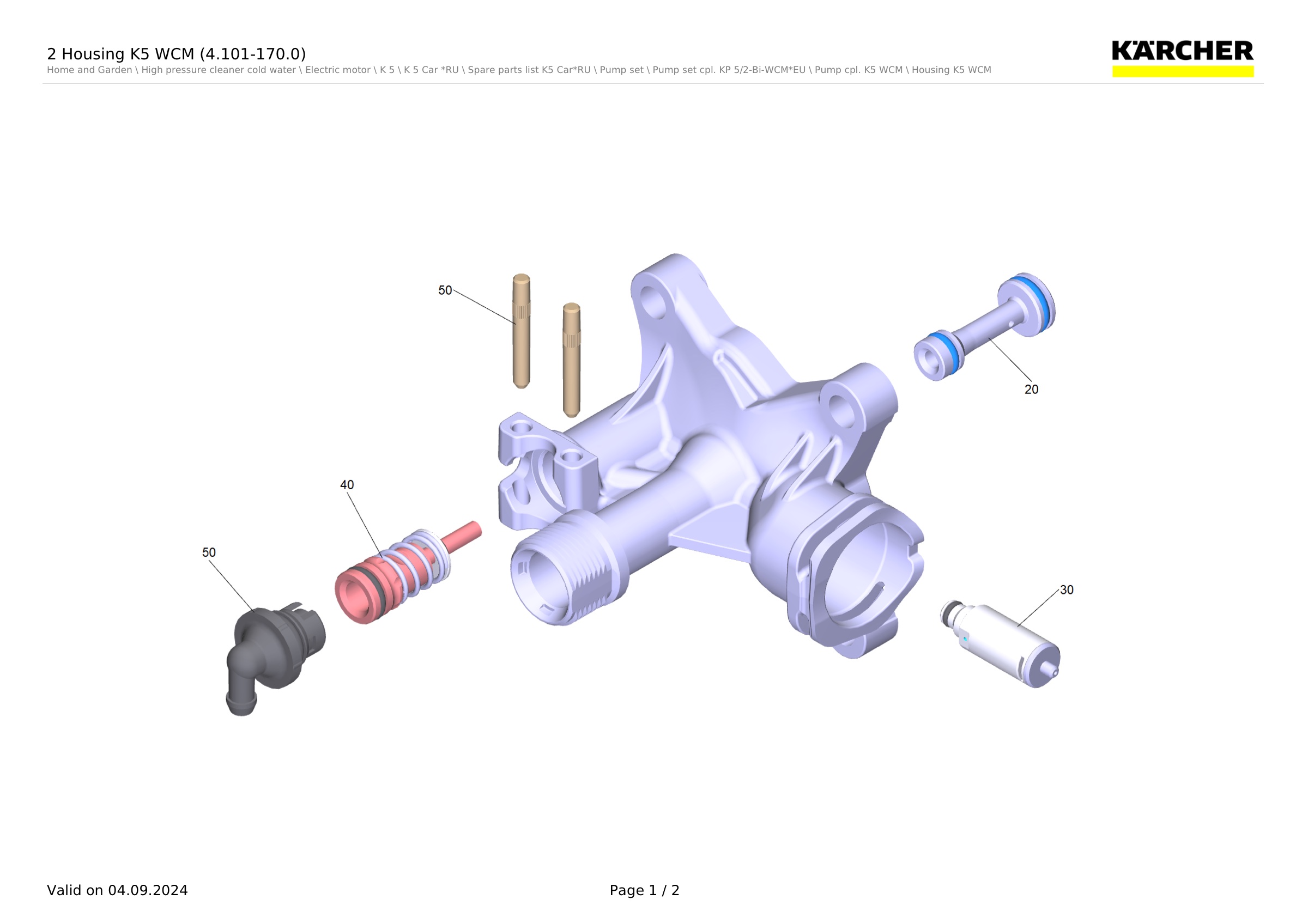 2 Housing K5 WCM (4.101-170.0)