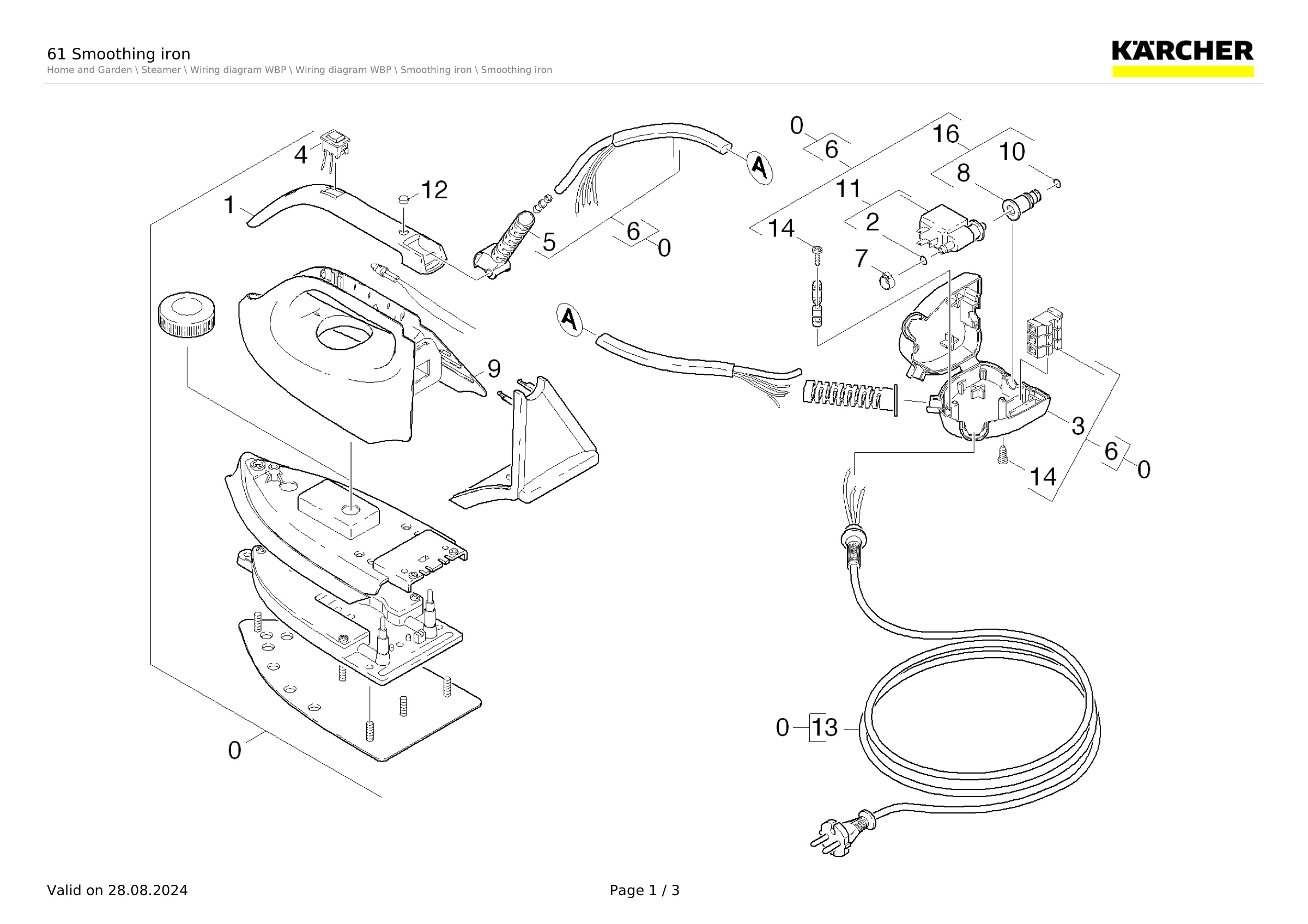 61 Smoothing iron
