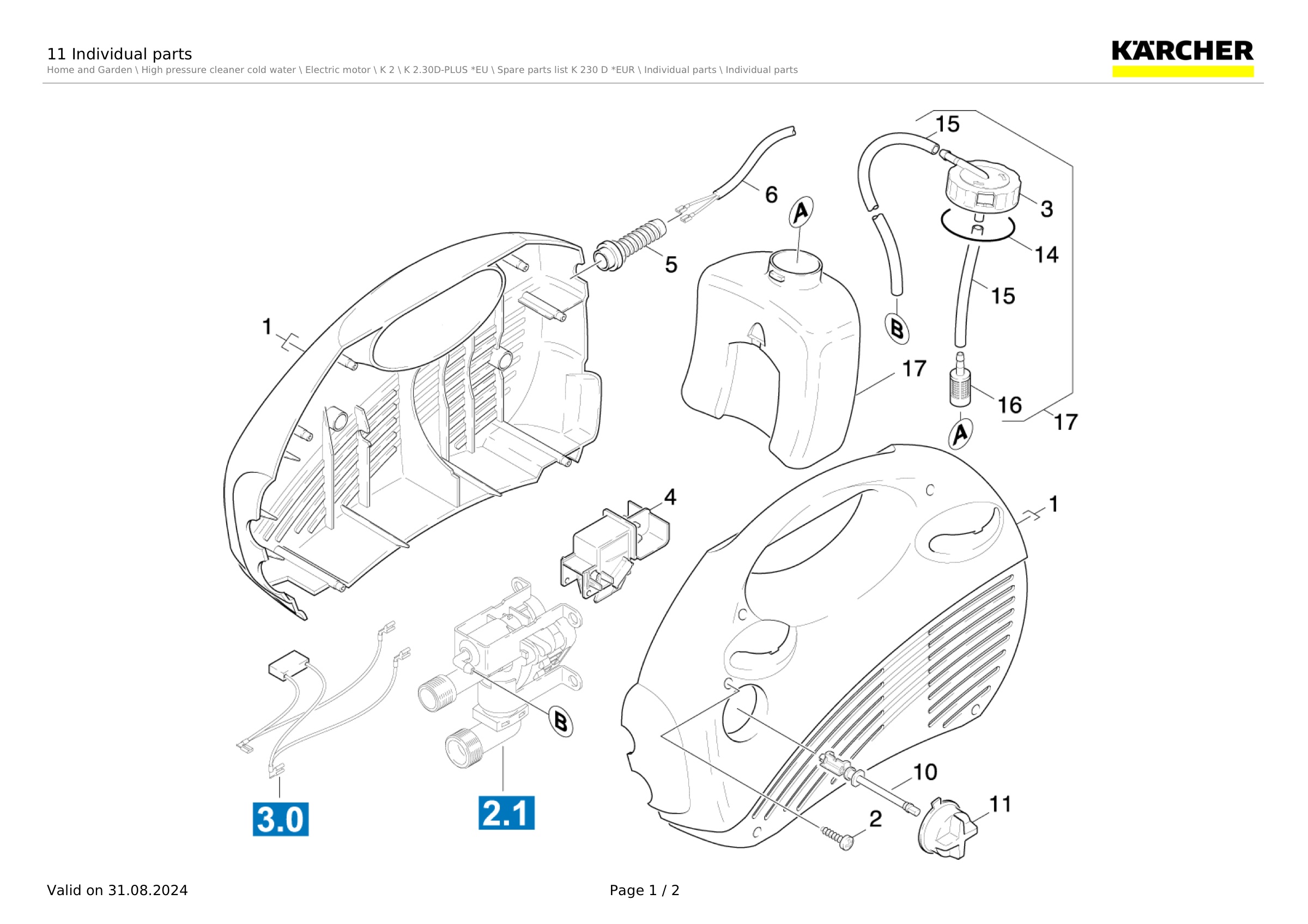 11 Individual parts