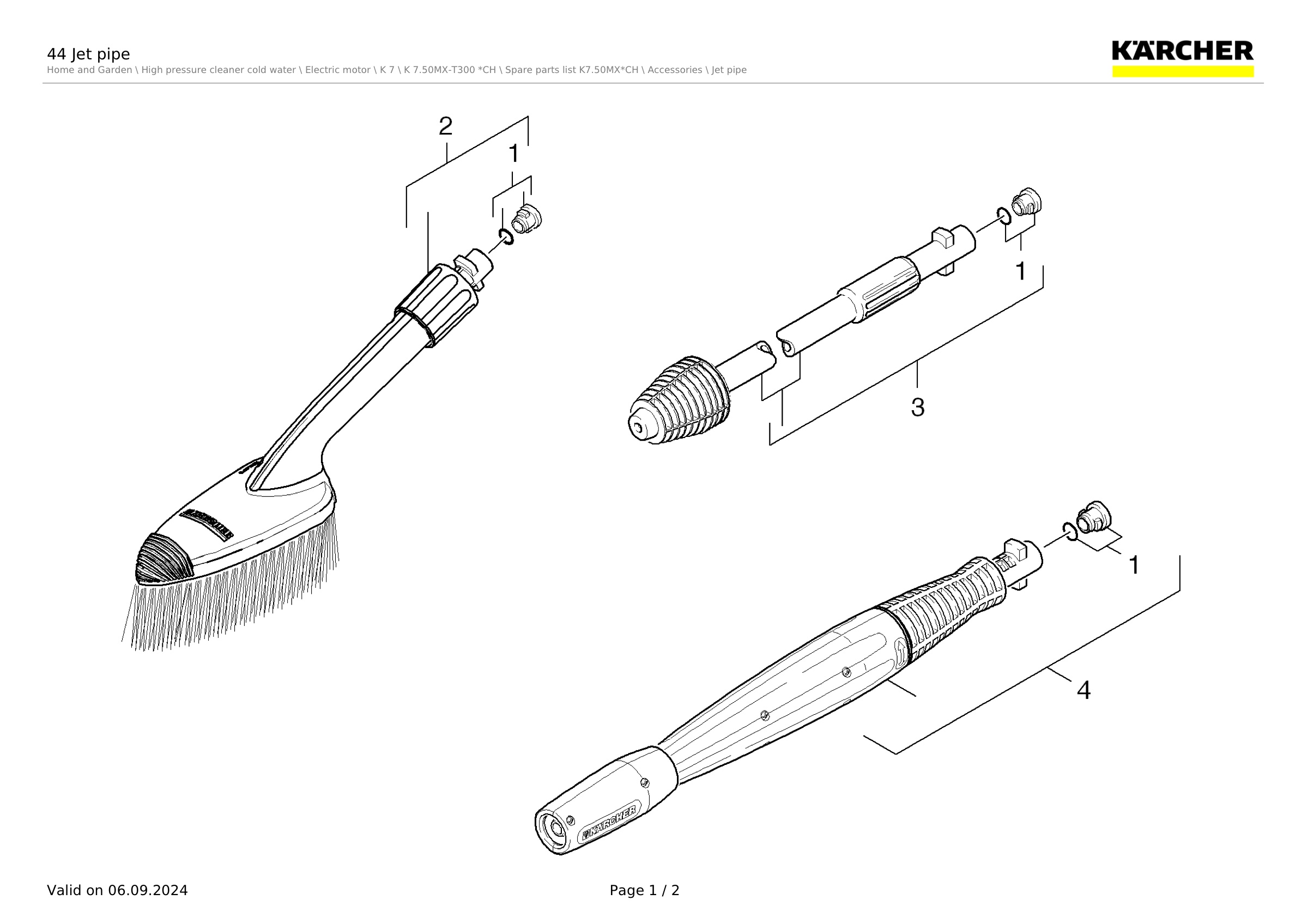 44 Jet pipe