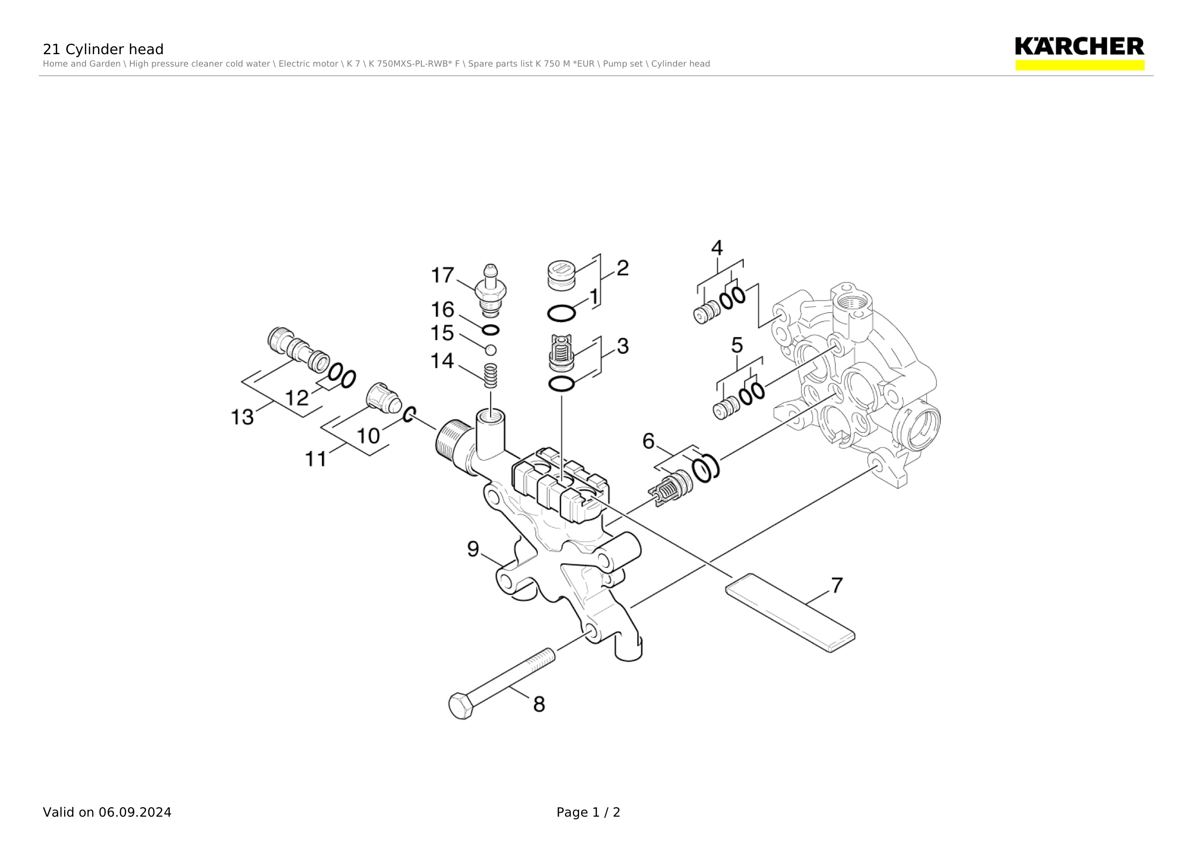 21 Cylinder head