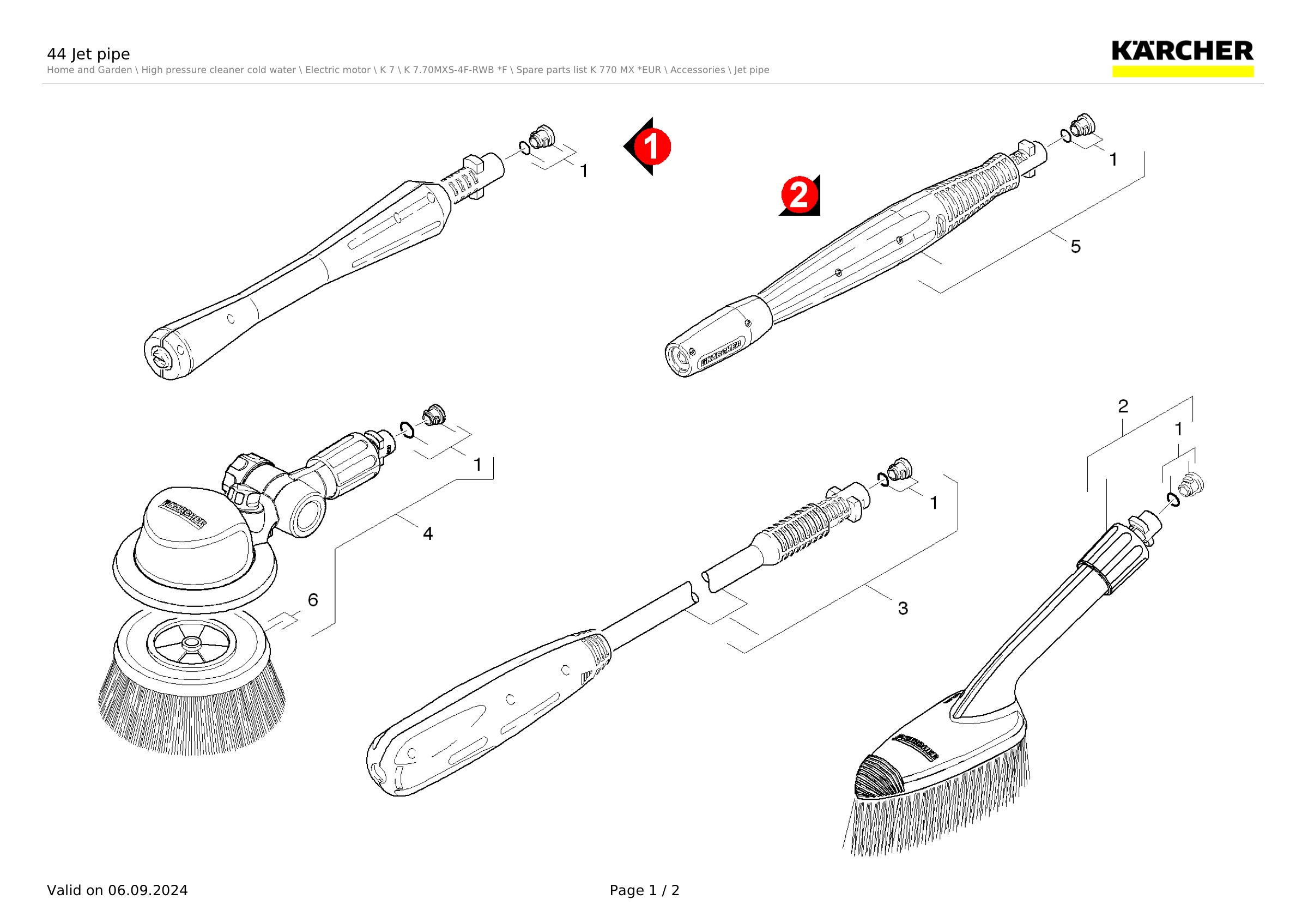 44 Jet pipe