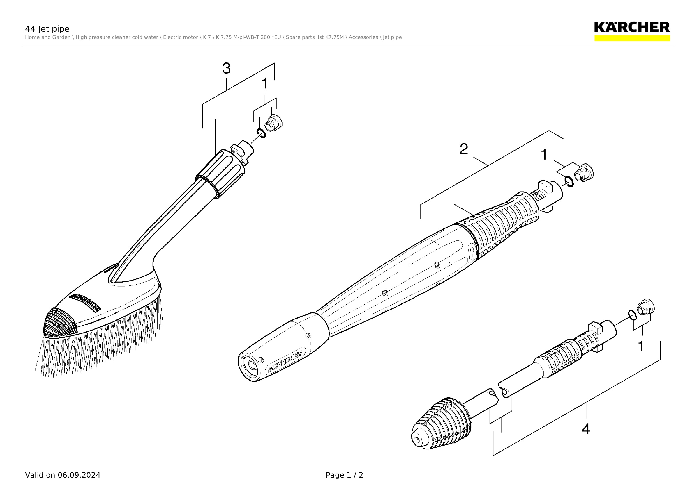 44 Jet pipe