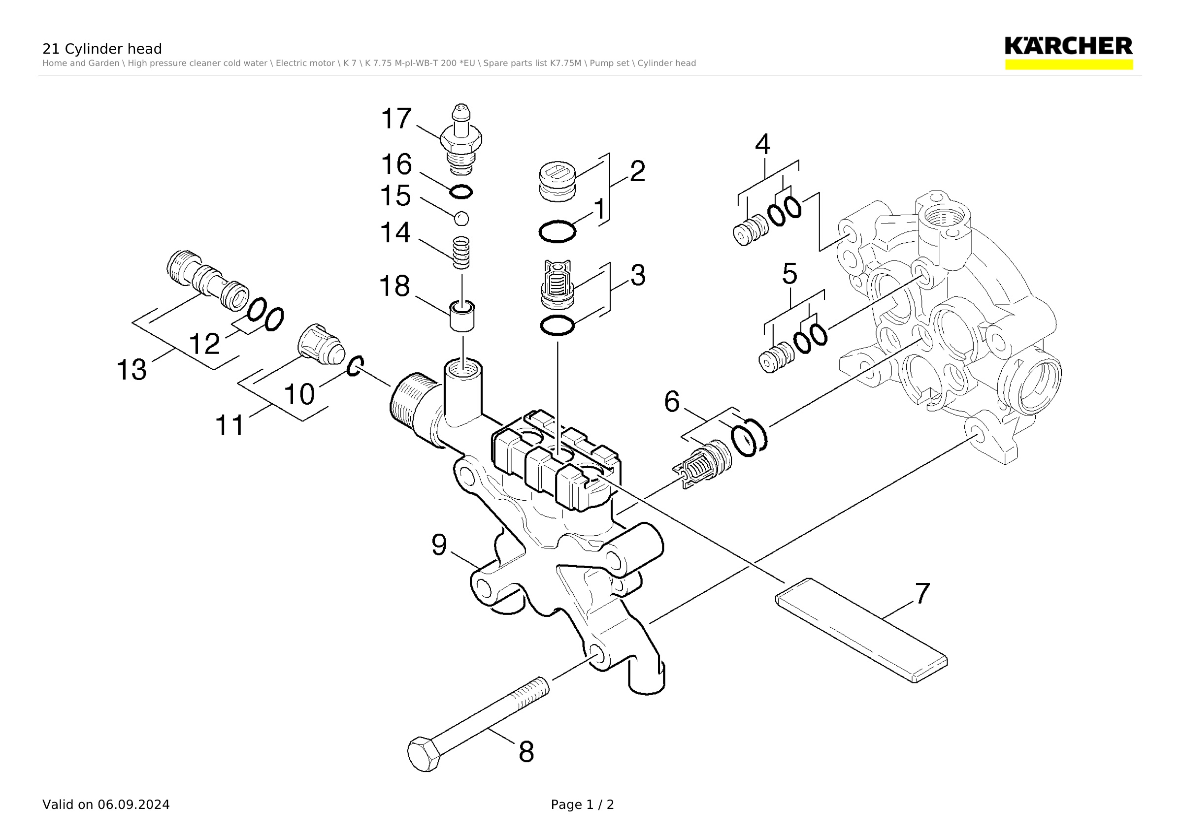 21 Cylinder head