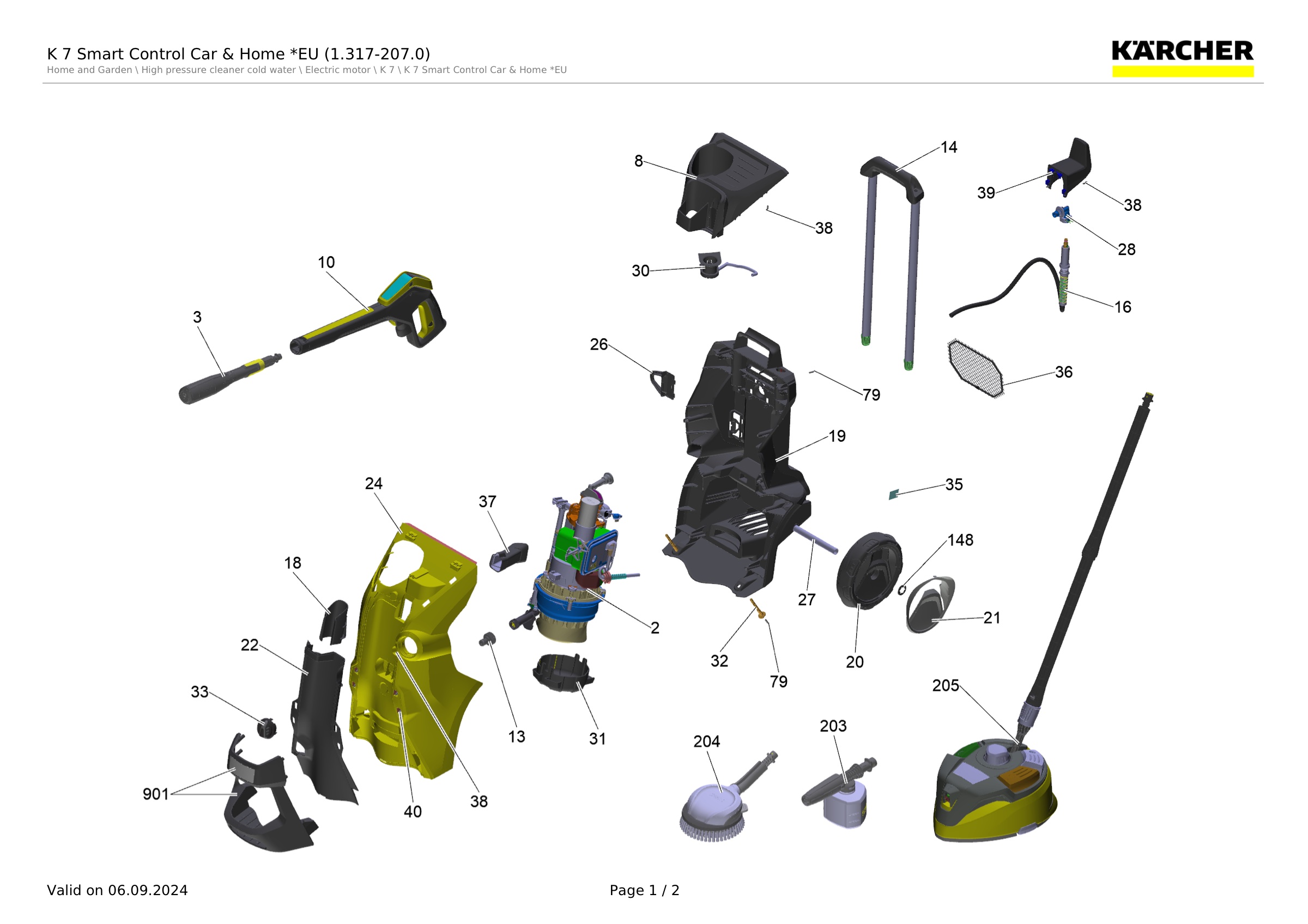 K 7 Smart Control Car & Home *EU (1.317-207.0)