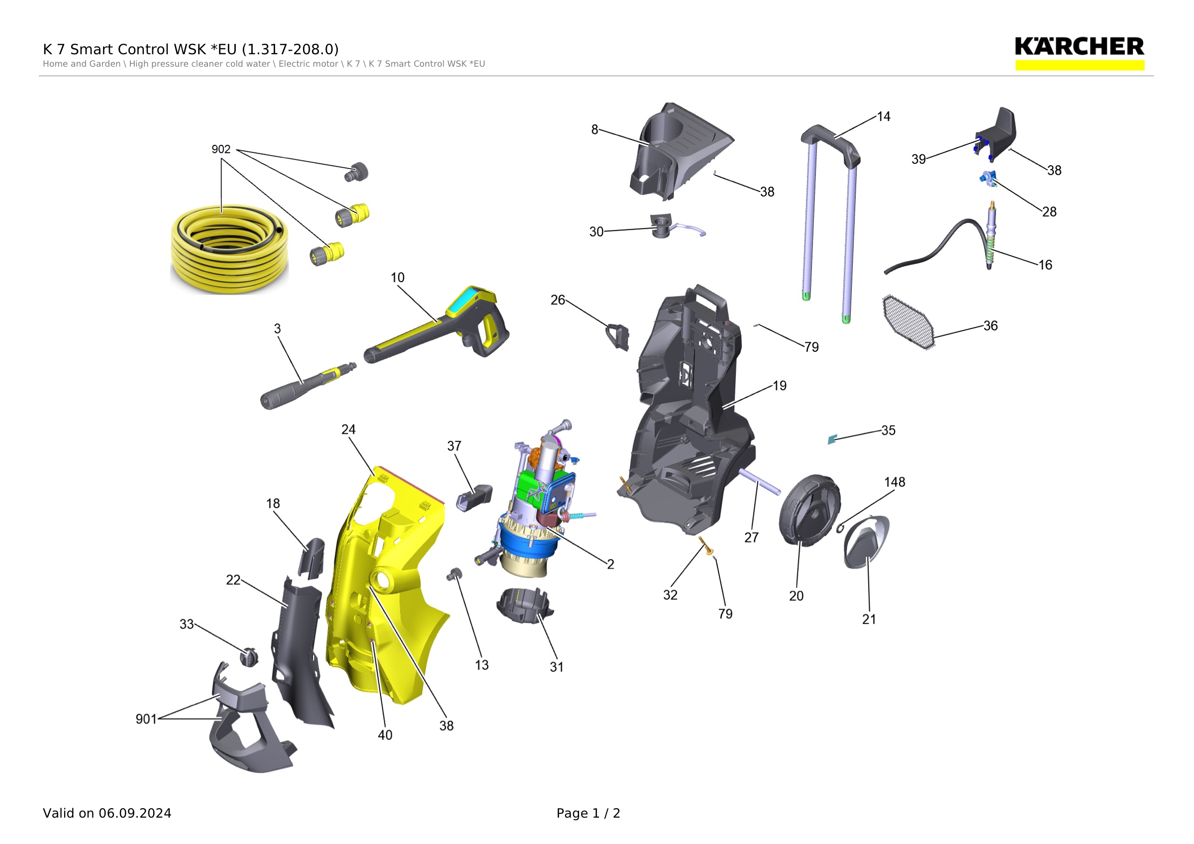 K 7 Smart Control WSK *EU (1.317-208.0)