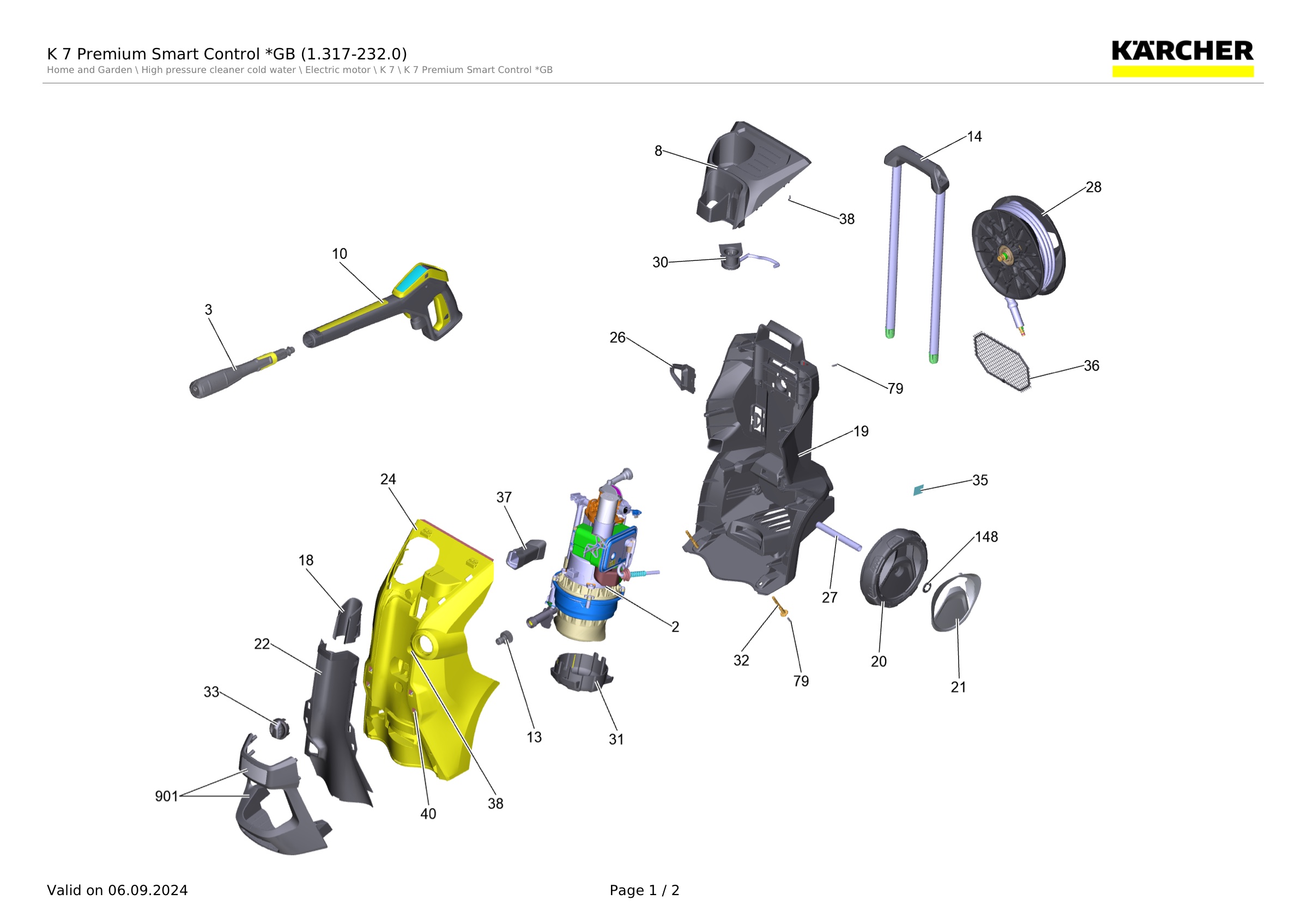 K 7 Premium Smart Control *GB (1.317-232.0)