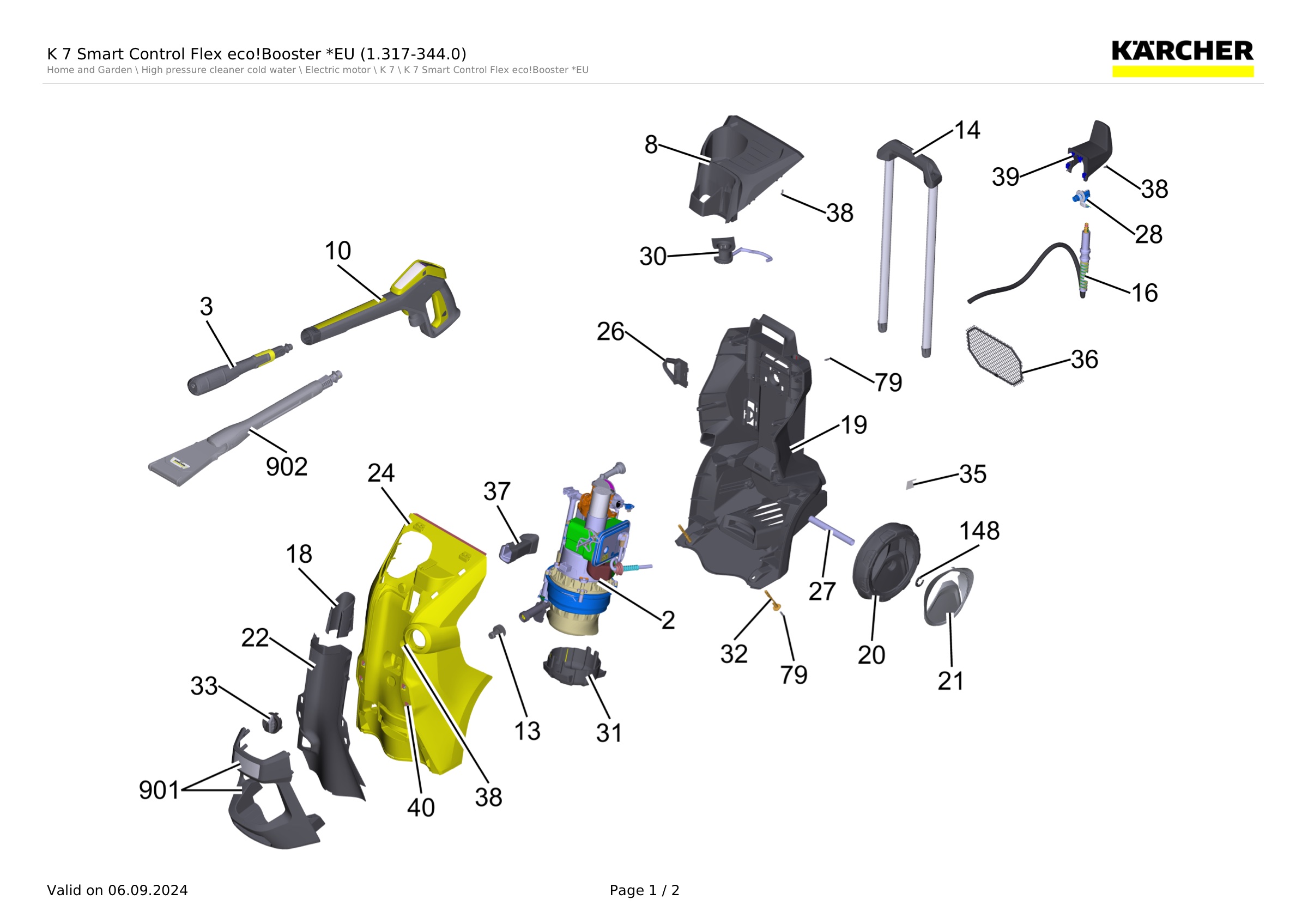 K 7 Smart Control Flex eco!Booster *EU (1.317-344.0)