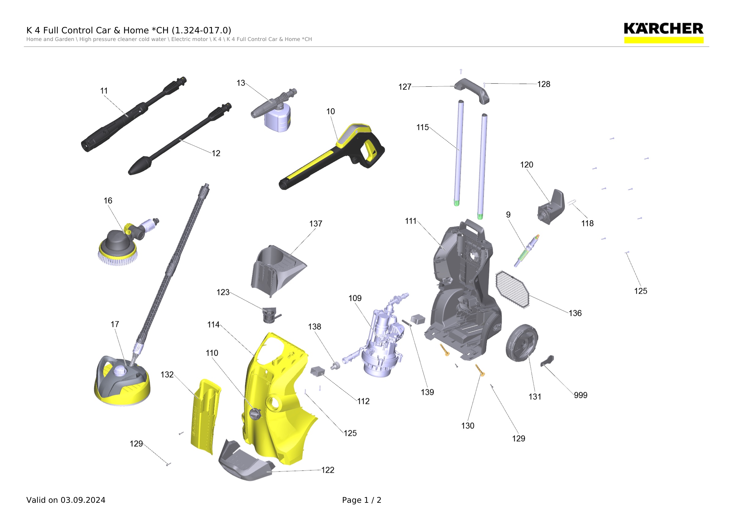 K 4 Full Control Car & Home *CH (1.324-017.0)