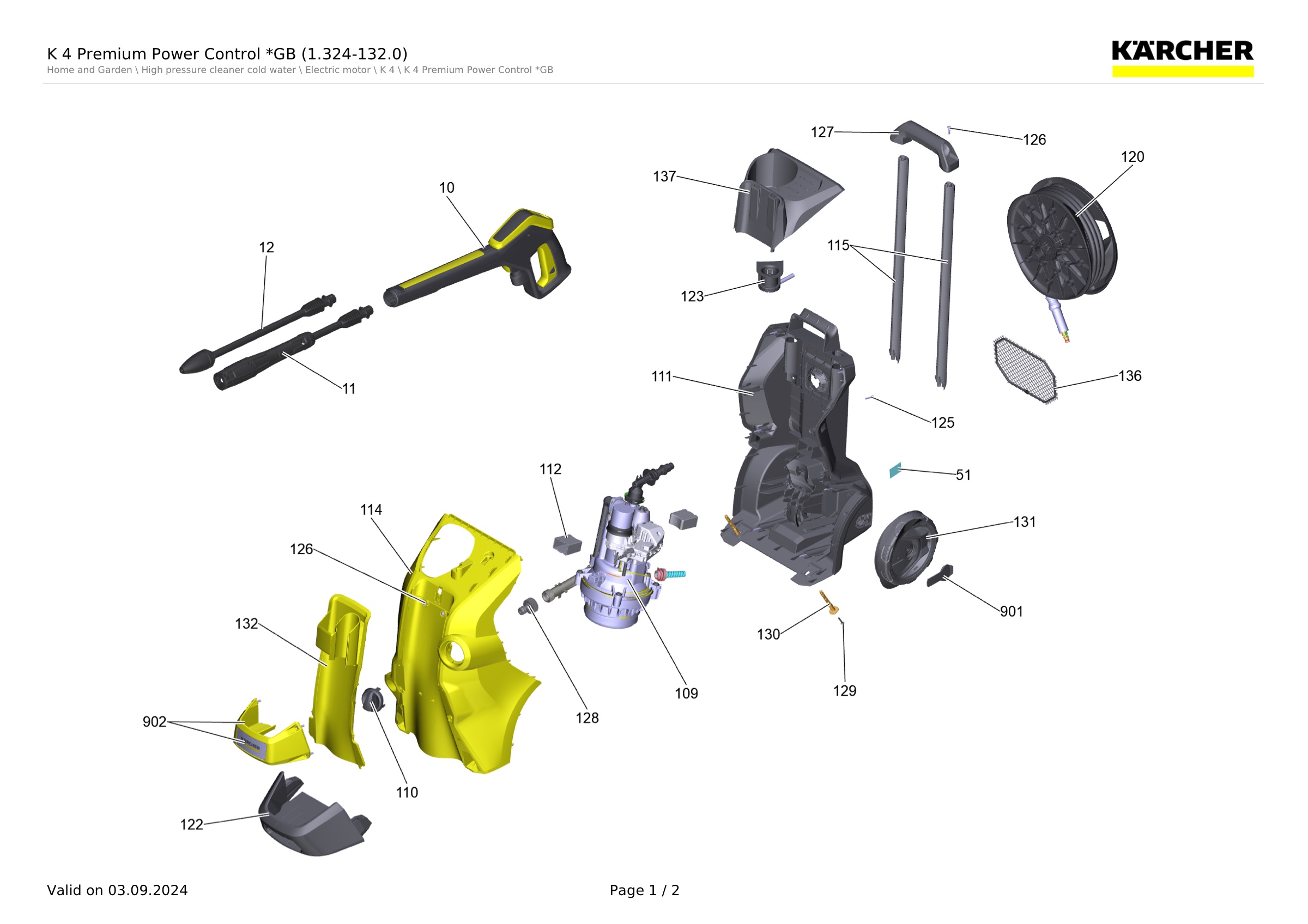 K 4 Premium Power Control *GB (1.324-132.0)