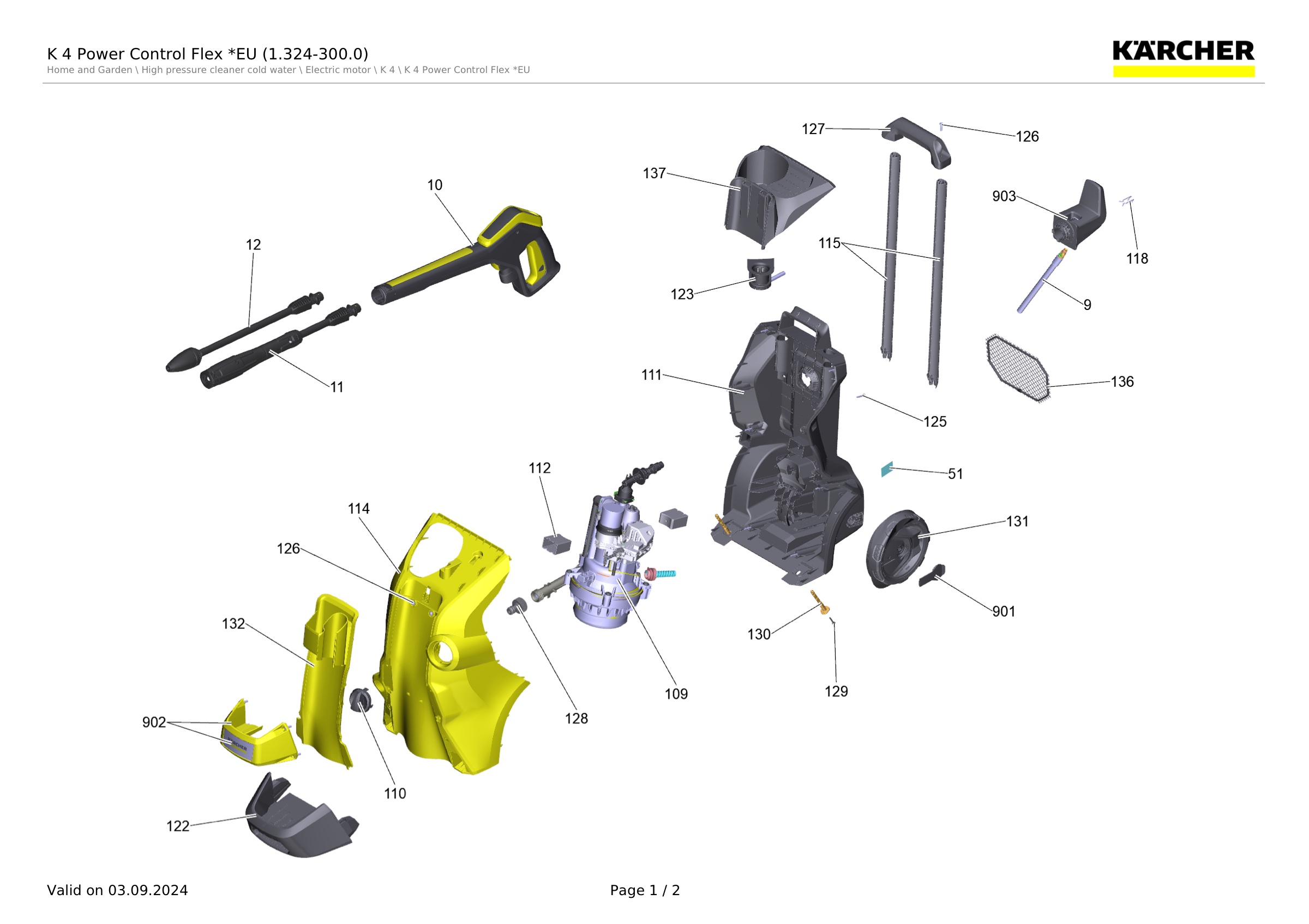 K 4 Power Control Flex *EU (1.324-300.0)