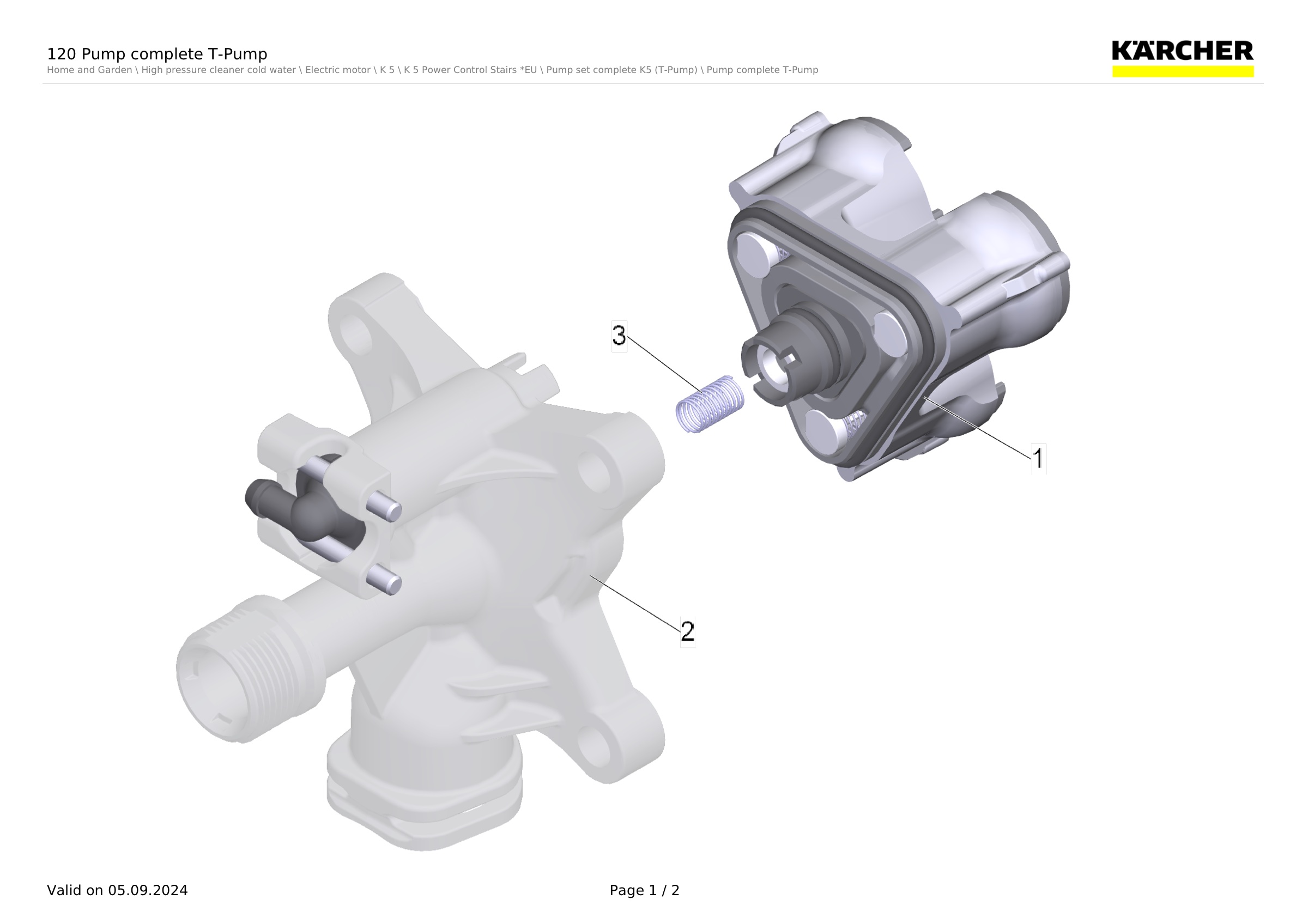 120 Pump complete T-Pump