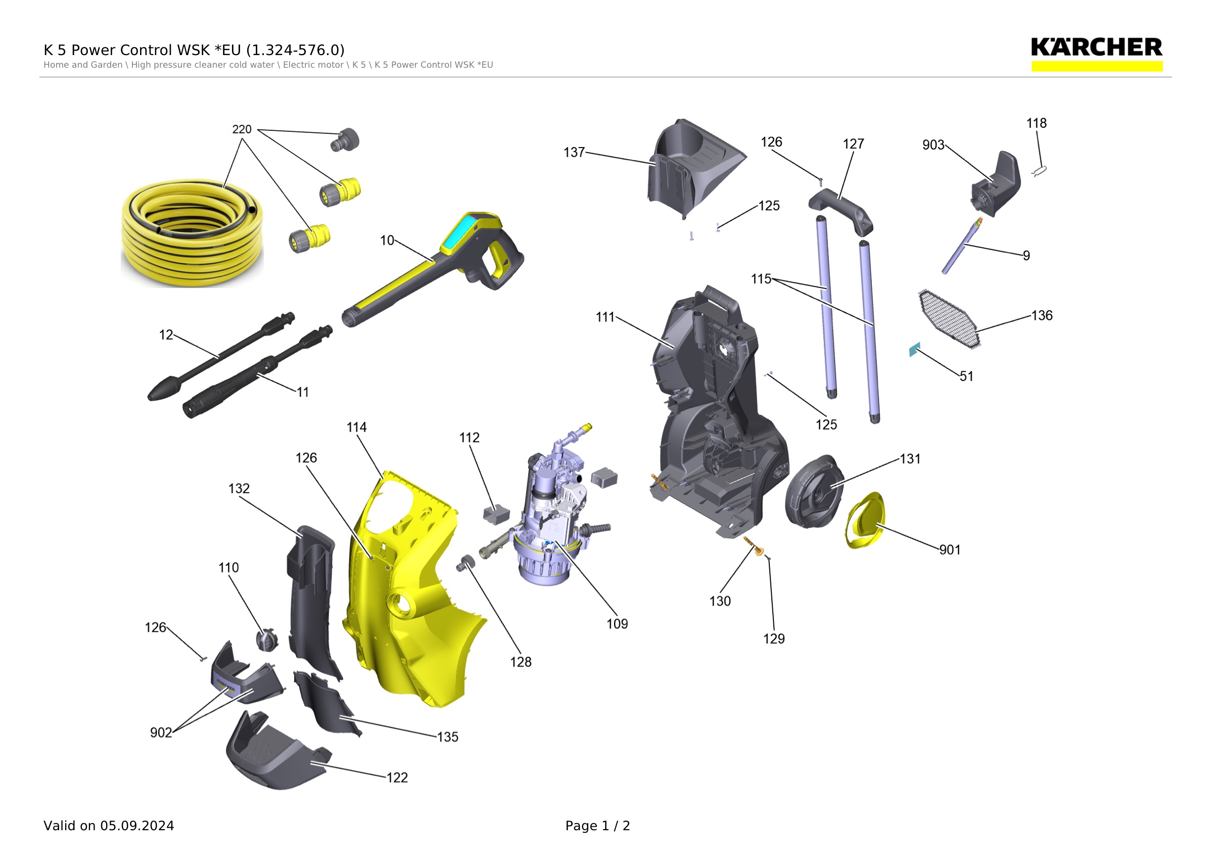K 5 Power Control WSK *EU (1.324-576.0)