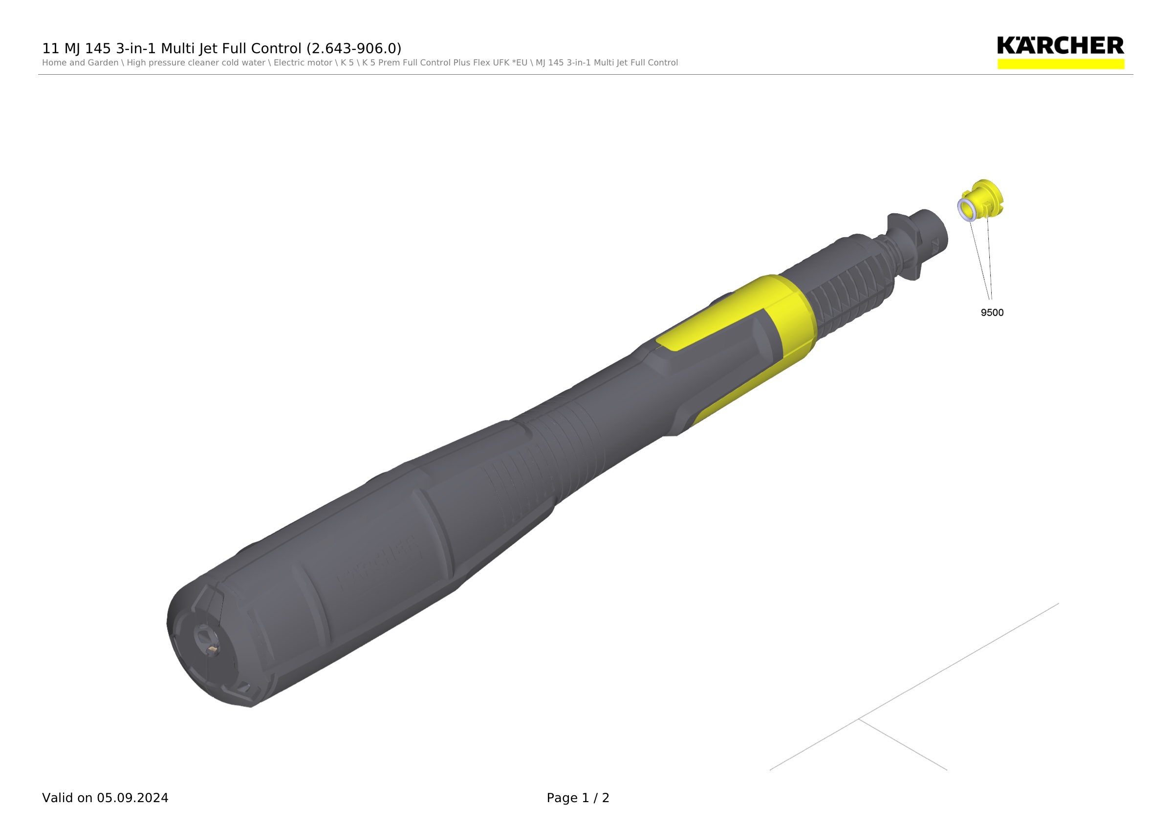 11 MJ 145 3-in-1 Multi Jet Full Control (2.643-906.0)