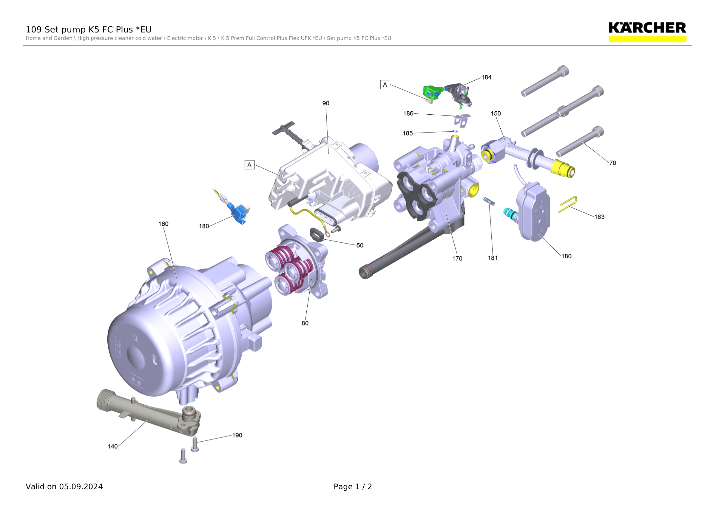 109 Set pump K5 FC Plus *EU