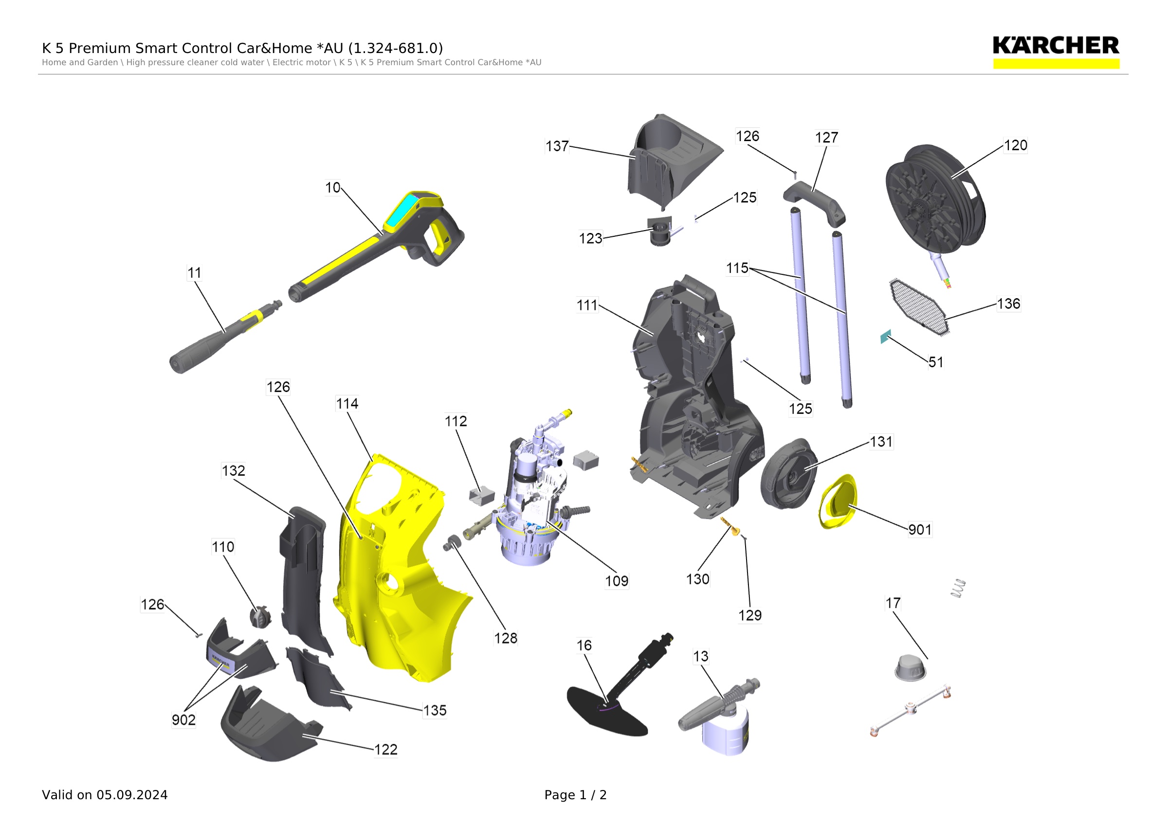 K 5 Premium Smart Control Car&Home *AU (1.324-681.0)