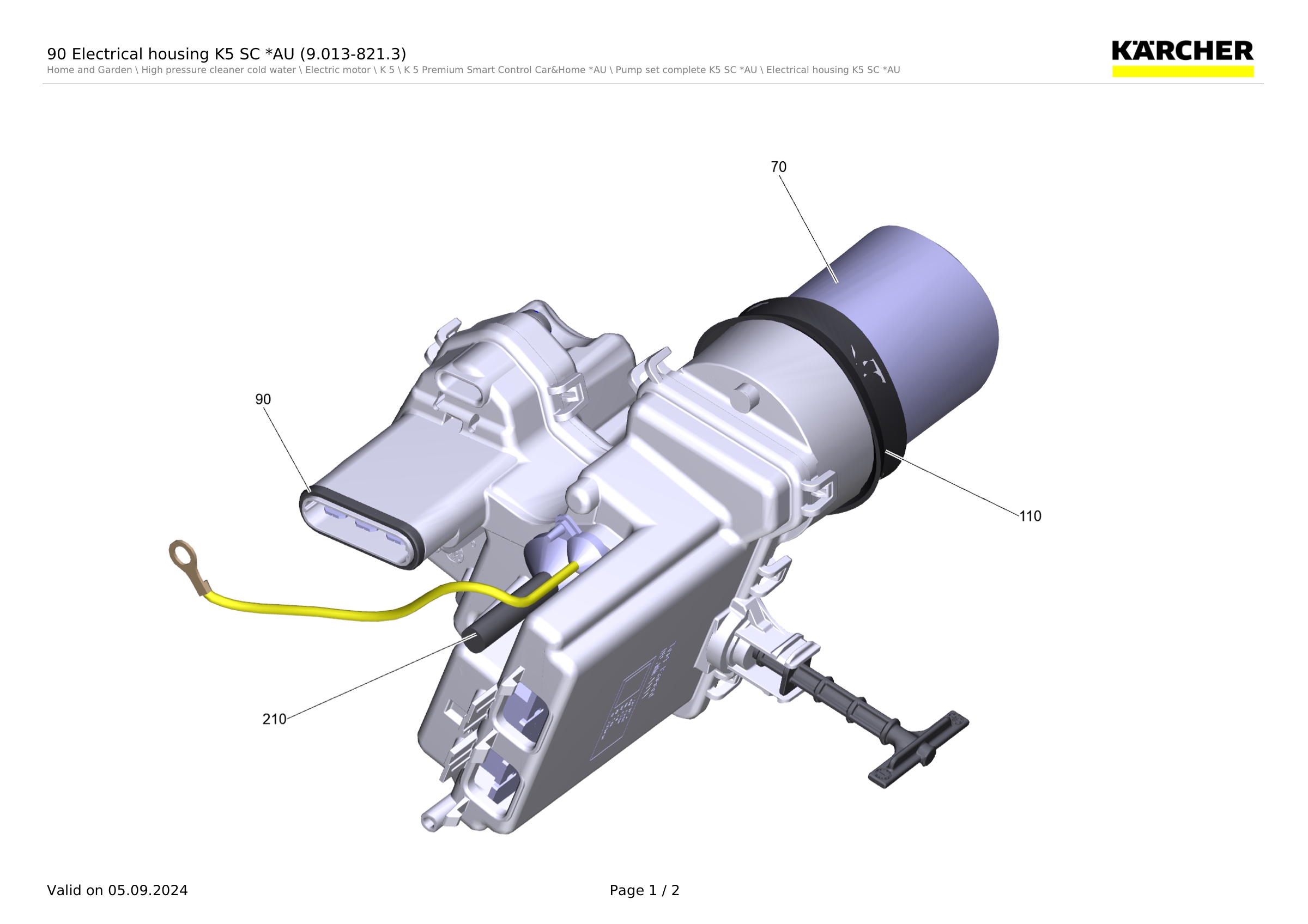 90 Electrical housing K5 SC *AU (9.013-821.3)