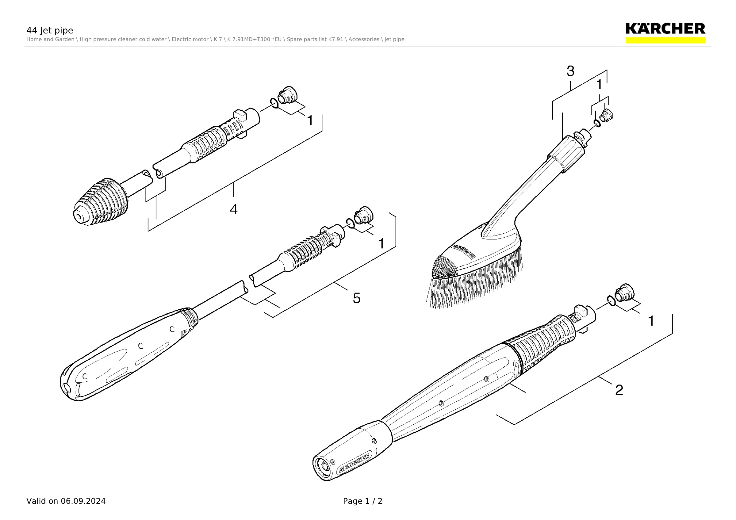 44 Jet pipe