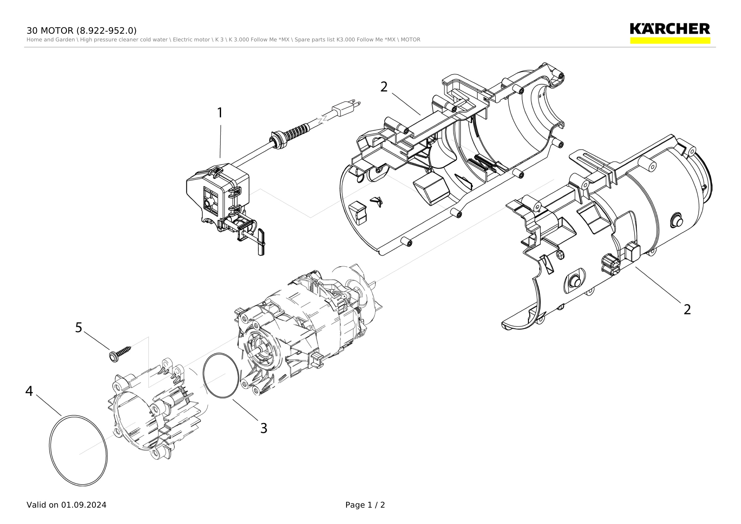 30 MOTOR (8.922-952.0)