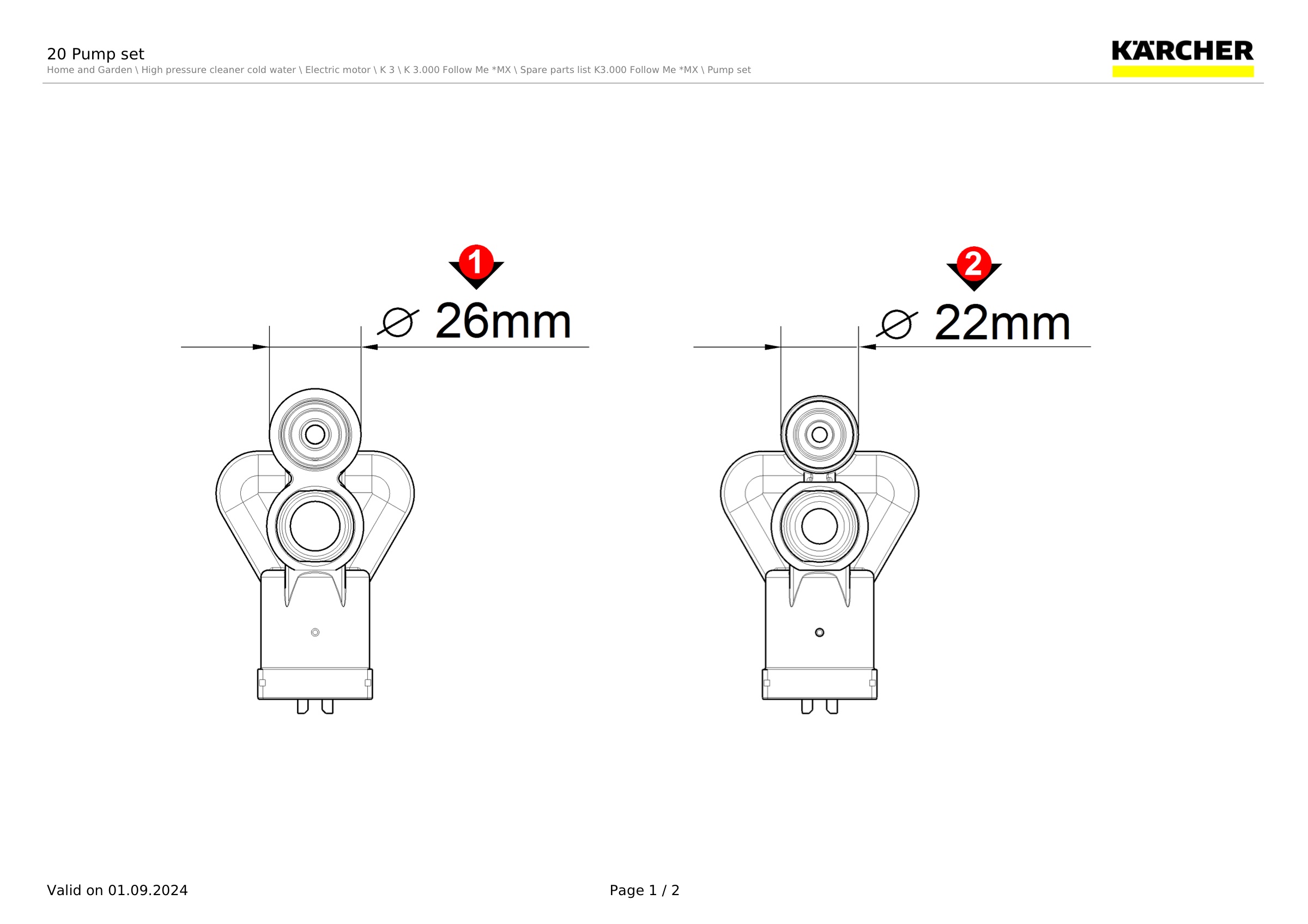 20 Pump set