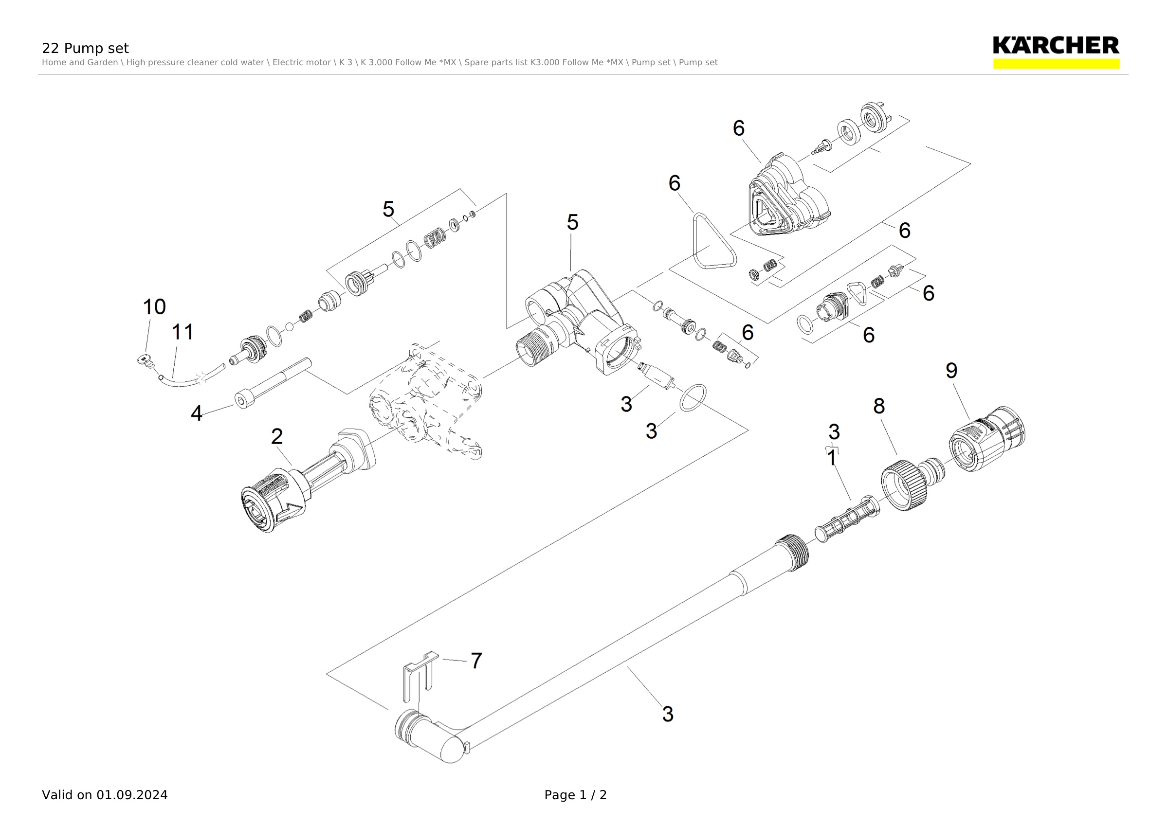 22 Pump set