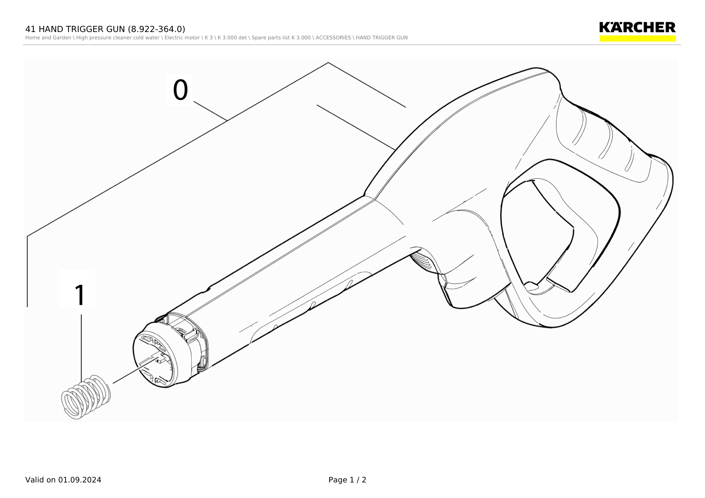 41 HAND TRIGGER GUN (8.922-364.0)