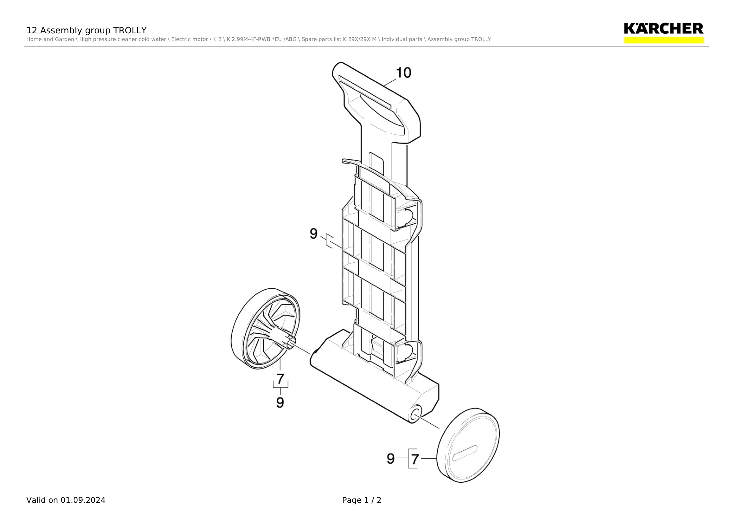 12 Assembly group TROLLY