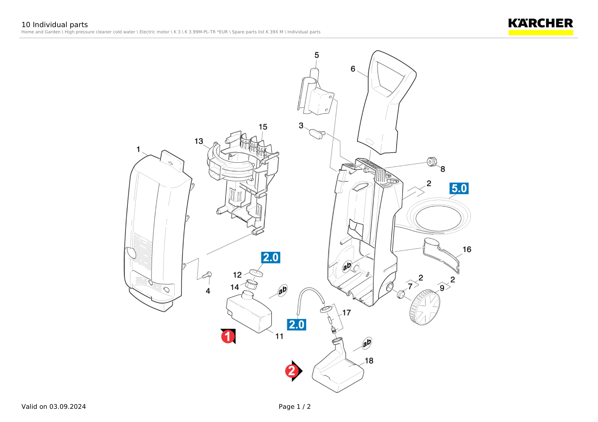 10 Individual parts
